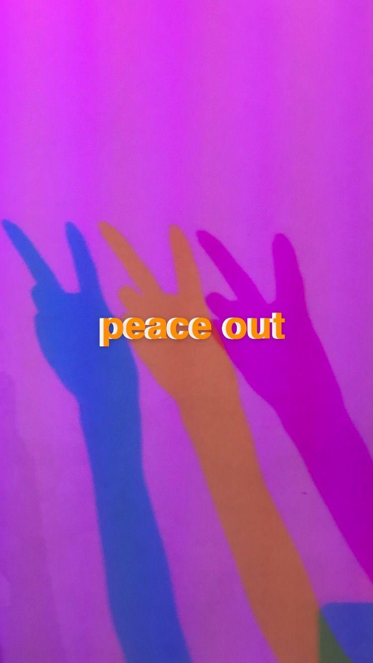 Peace Out Wallpapers Top Free Peace Out Backgrounds WallpaperAccess