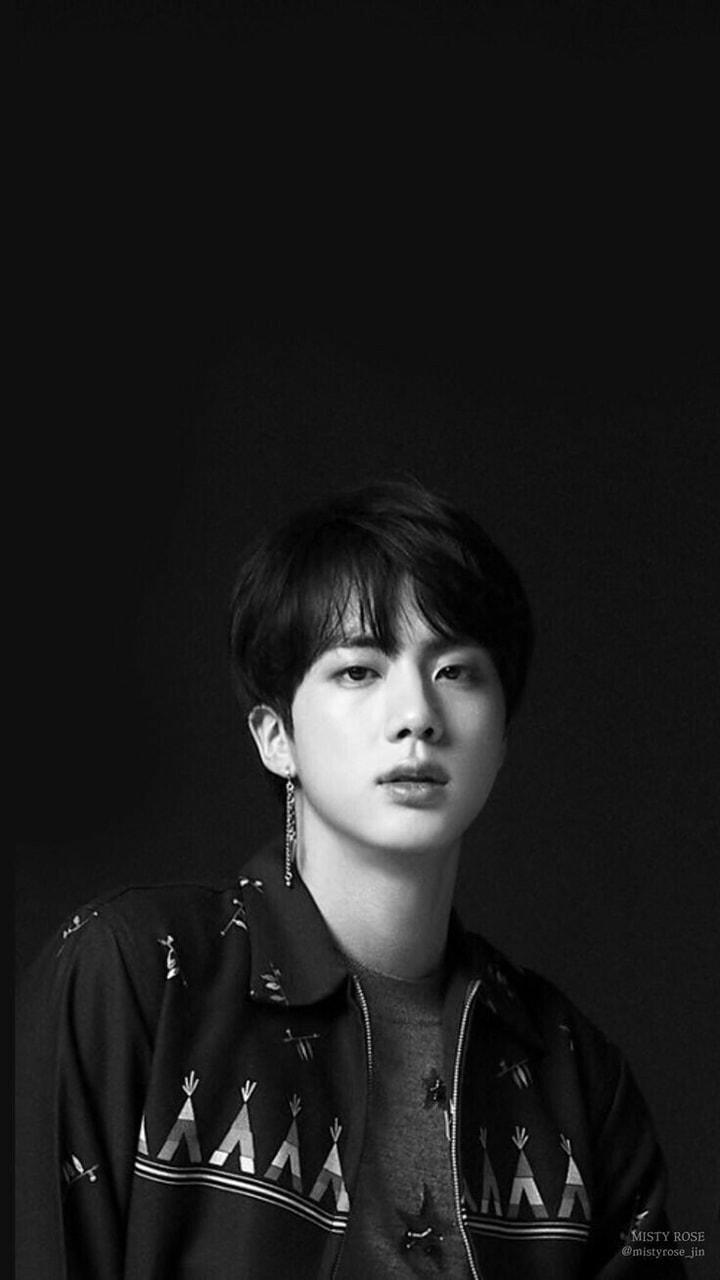 BTS Jin Black Wallpapers Top Free BTS Jin Black Backgrounds
