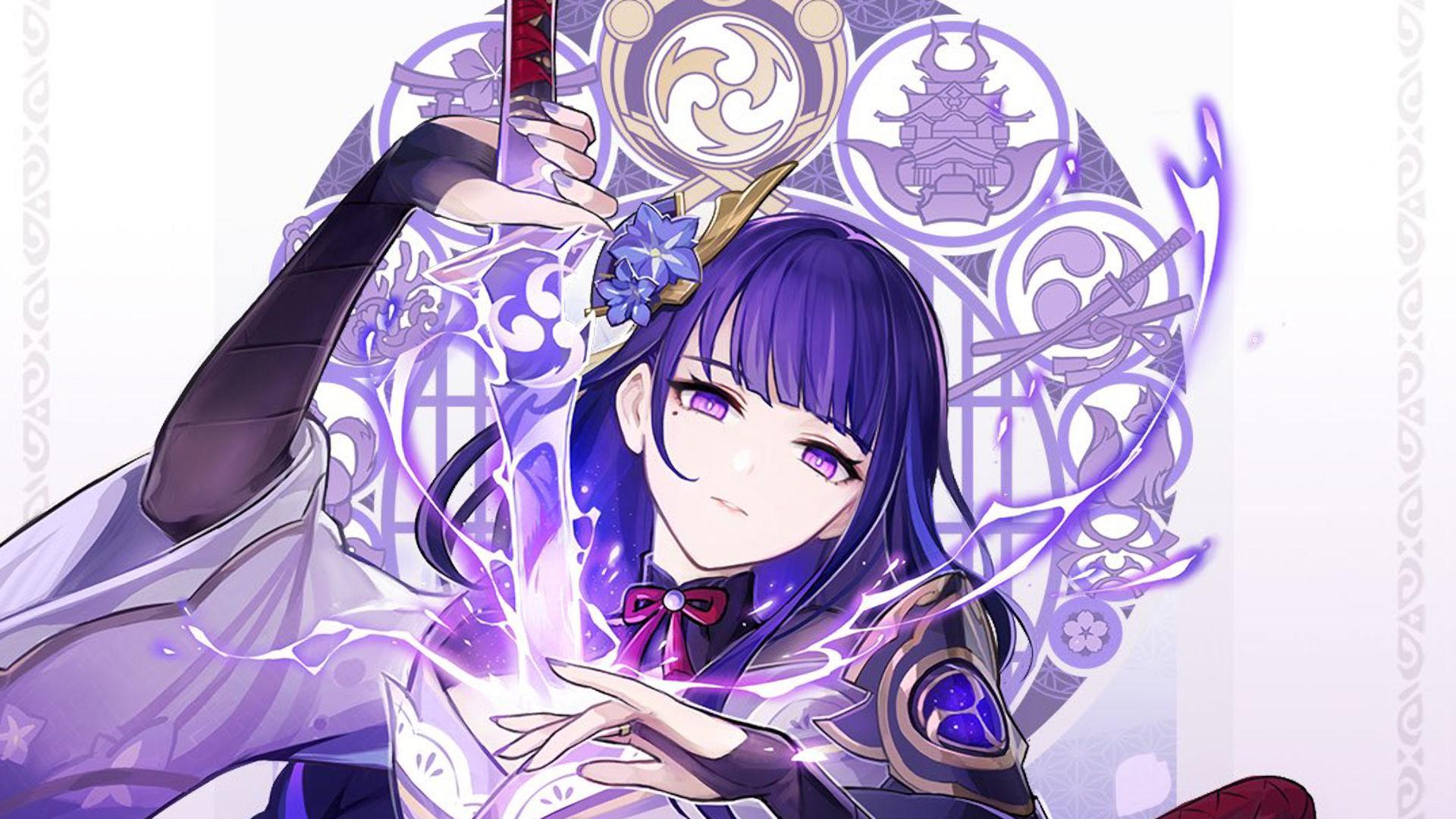 Raiden Shogun Wallpapers Top Free Raiden Shogun Backgrounds