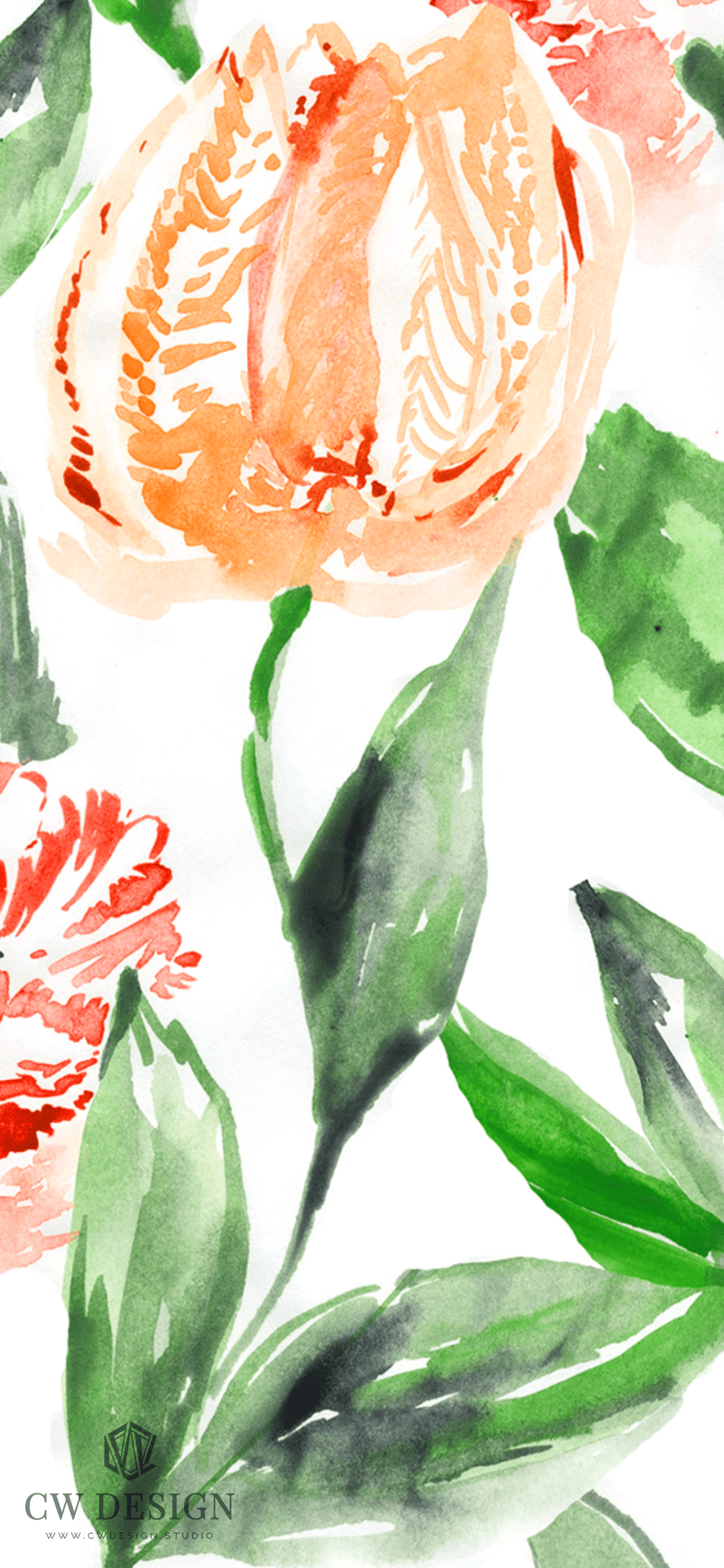 Green Watercolor iPhone Wallpapers Top Free Green Watercolor iPhone