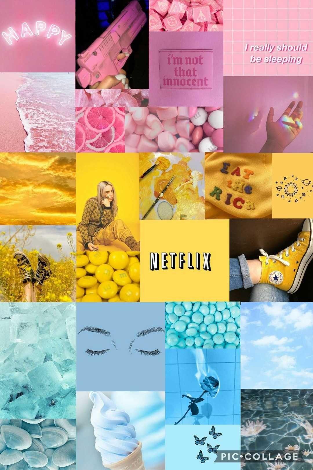 Pink Yellow Blue Wallpapers Top Free Pink Yellow Blue Backgrounds WallpaperAccess