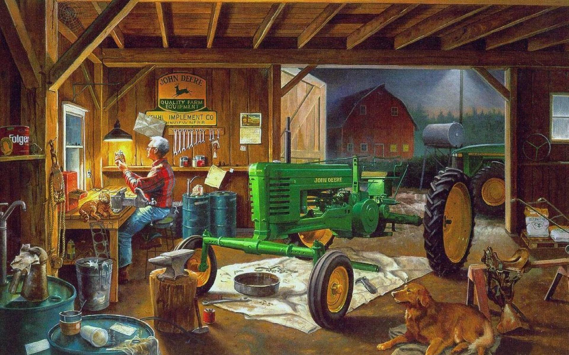 John Deere Christmas Wallpapers Top Free John Deere Christmas