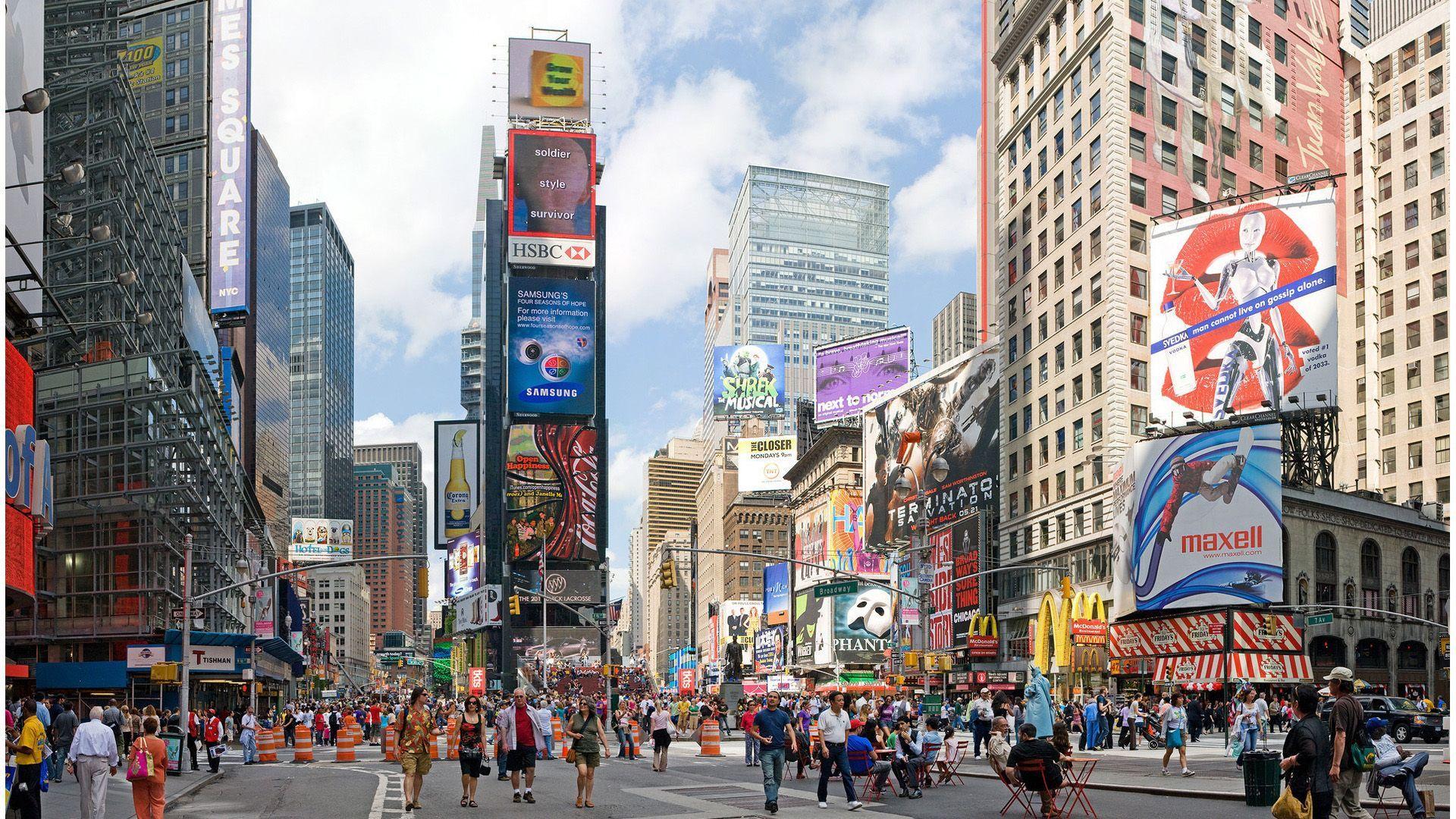 NYC Times Square HD Wallpapers Top Free NYC Times Square HD