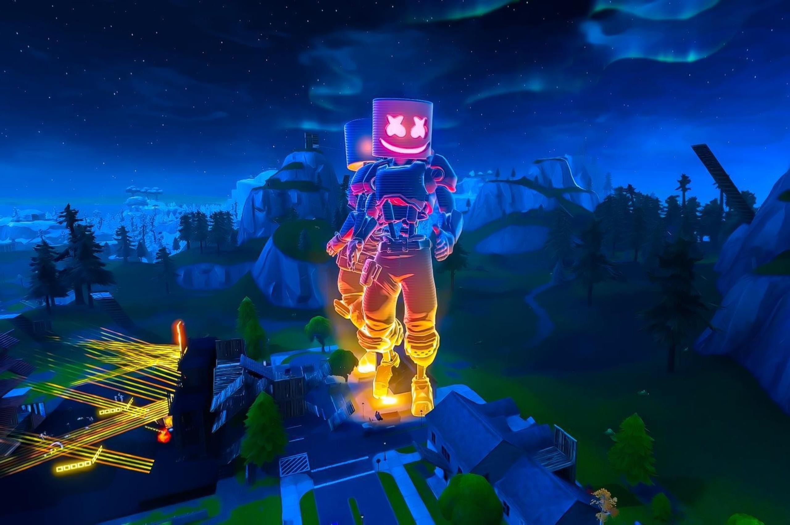 Fortnite Marshmello Skin Wallpapers Top Free Fortnite Marshmello Skin