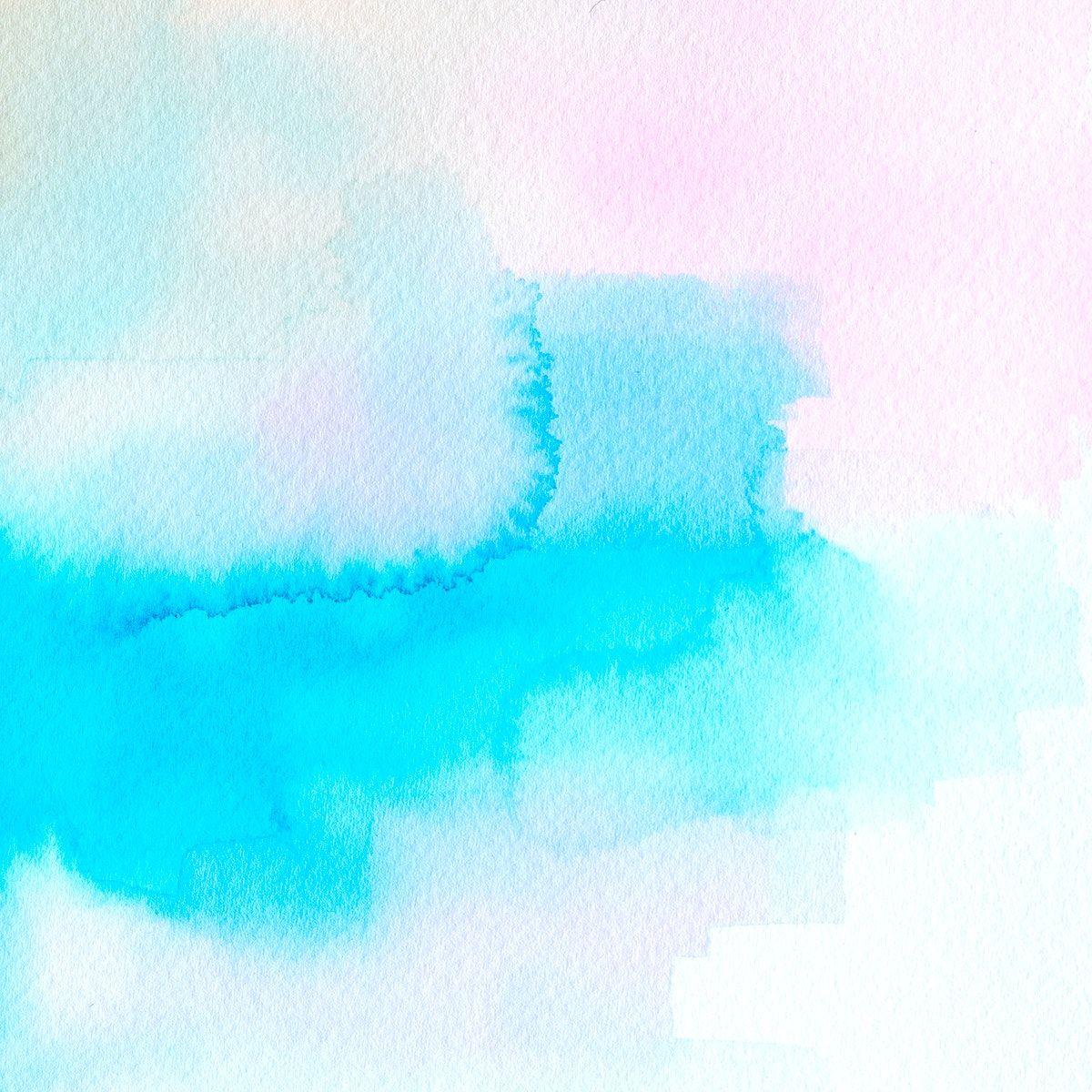 Light Blue Watercolor Wallpapers Top Free Light Blue Watercolor