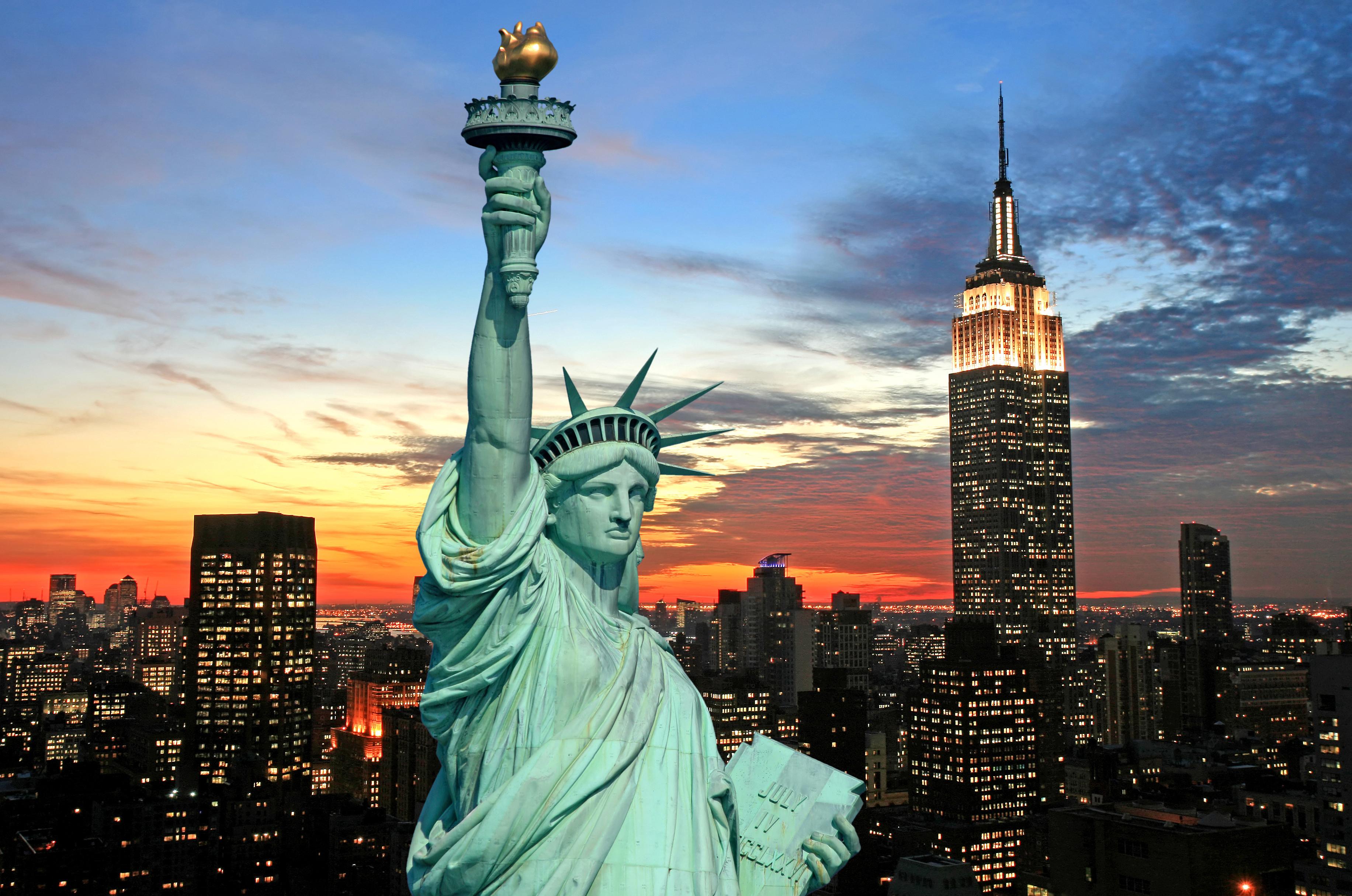 Statue of Liberty Night Wallpapers Top Free Statue of Liberty Night