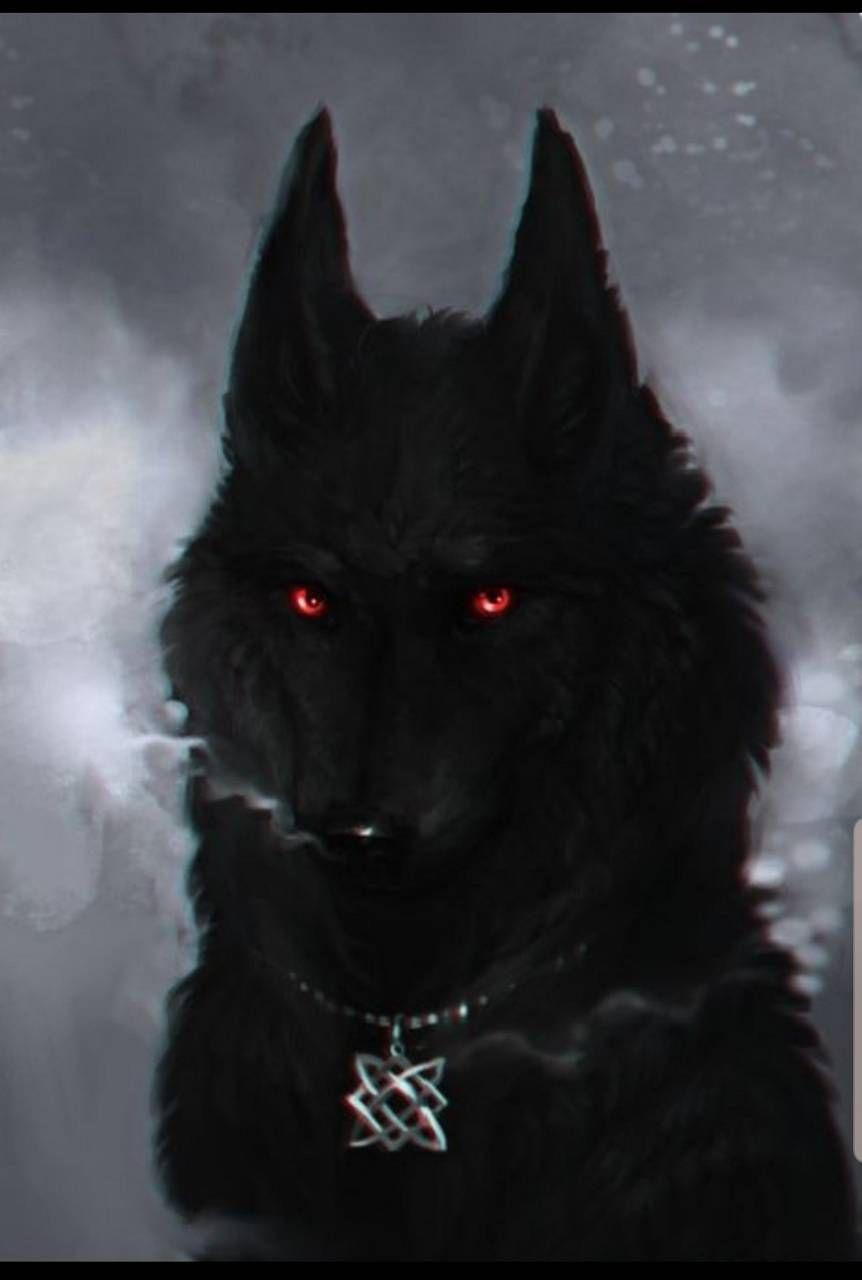 Anime Black and Red Wolf Wallpapers Top Free Anime Black and Red Wolf