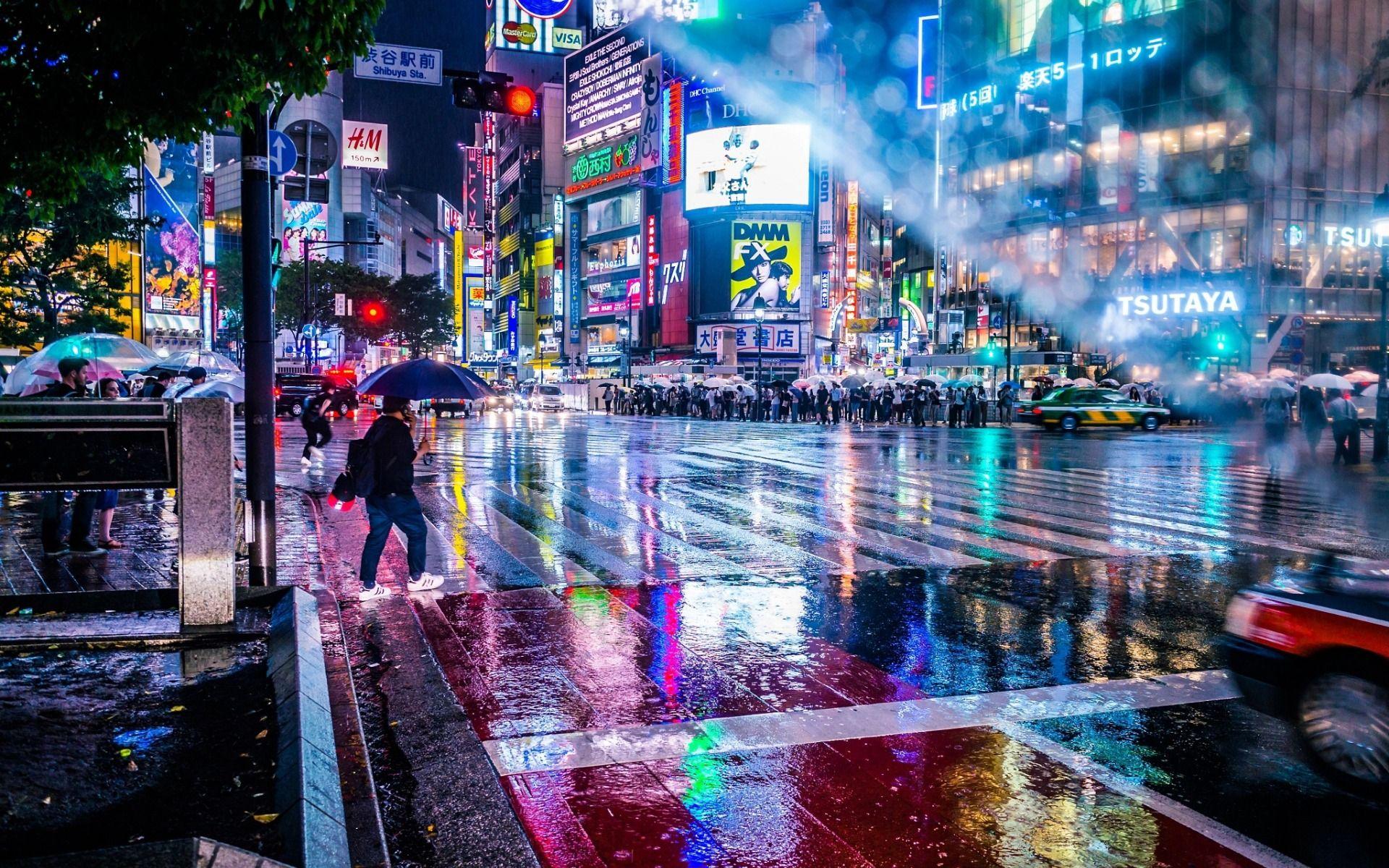 Tokyo Nightlife Wallpaper