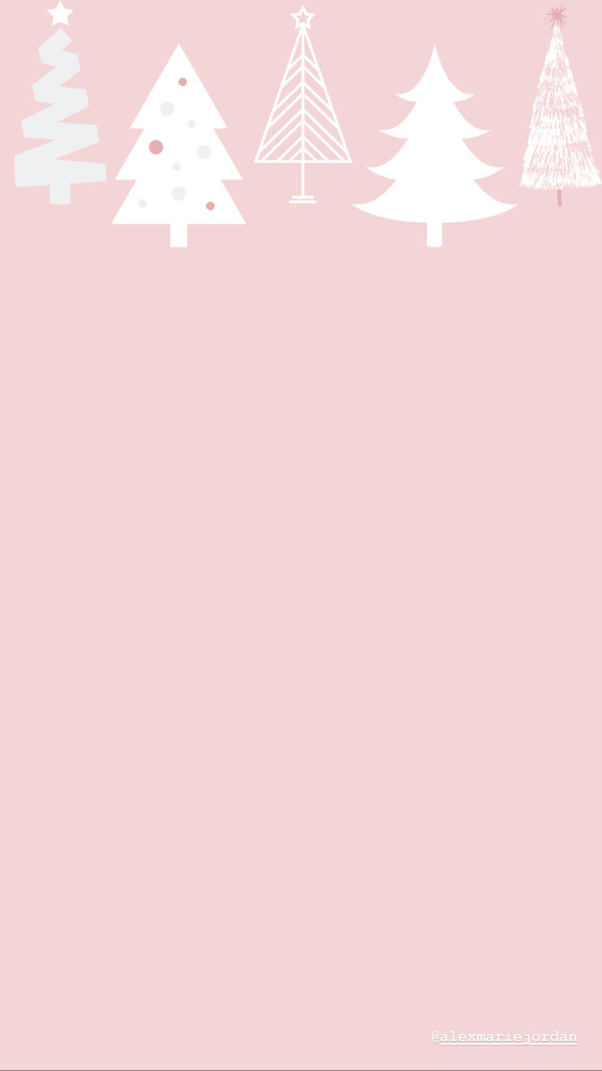 Pink Christmas Tree Wallpapers Top Free Pink Christmas Tree