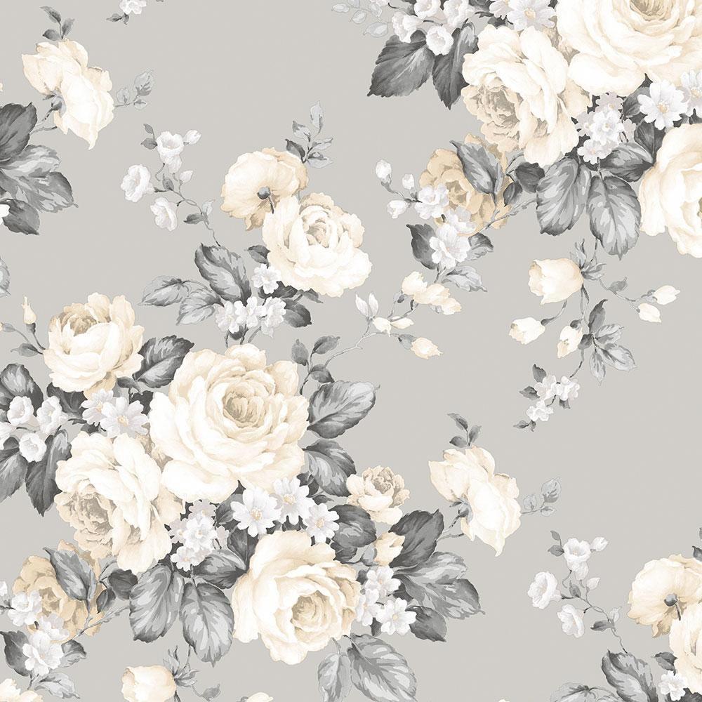 Grey Floral Wallpapers Top Free Grey Floral Backgrounds WallpaperAccess