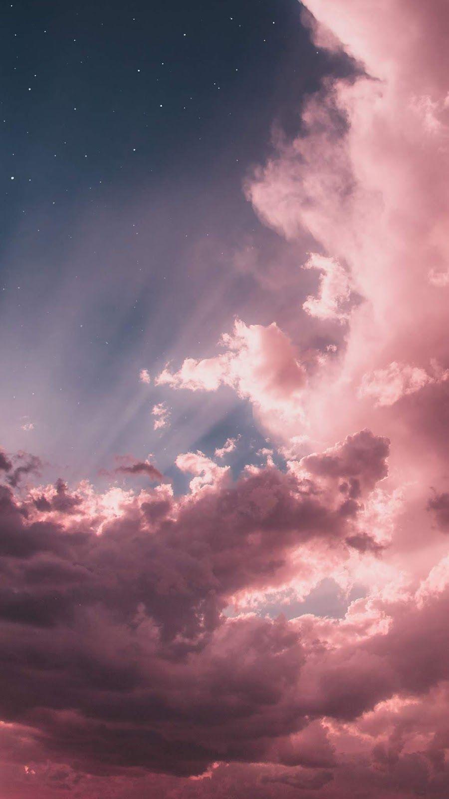 Aesthetic Pink Sky Wallpapers Top Free Aesthetic Pink Sky Backgrounds WallpaperAccess