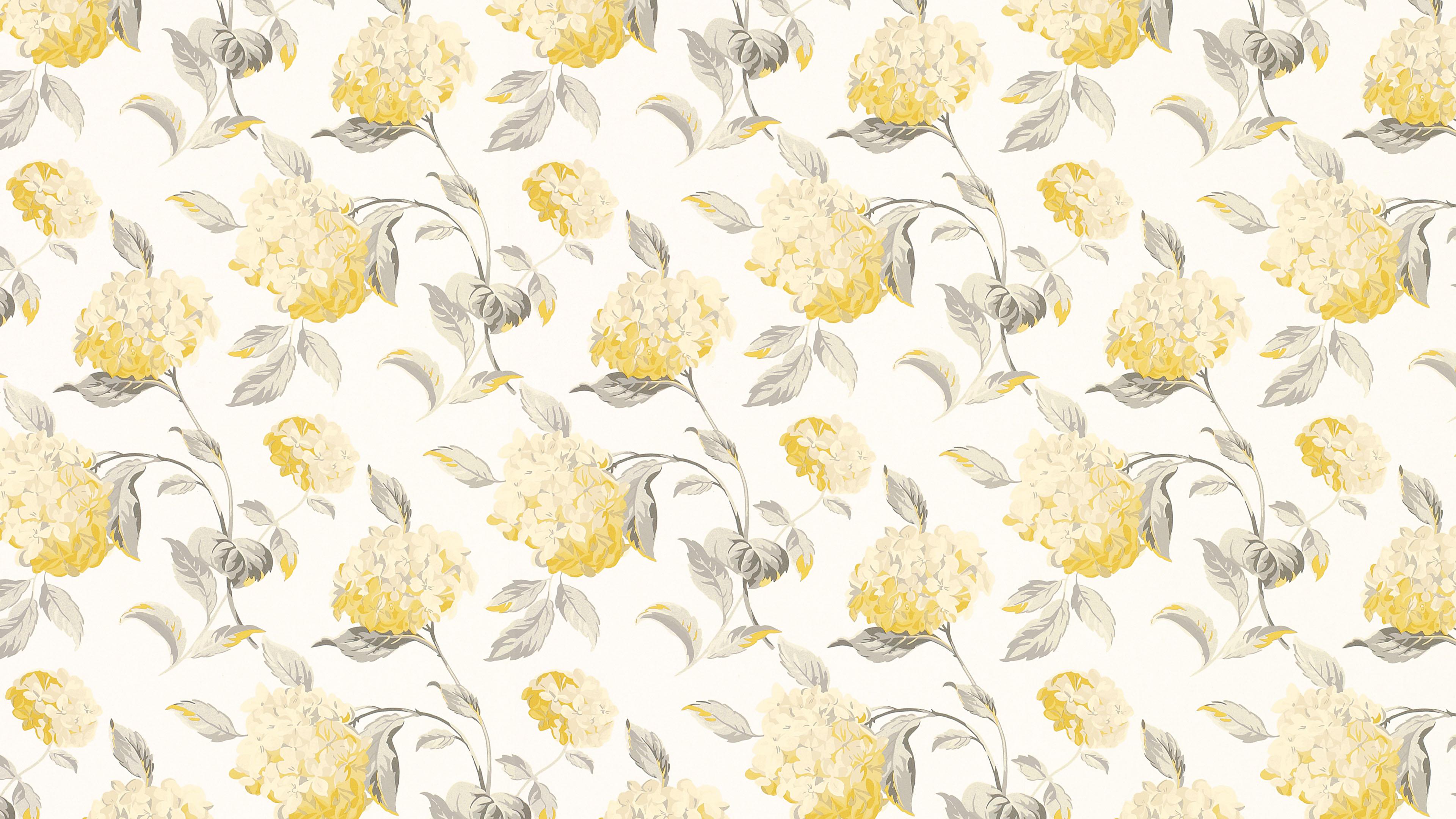 Yellow Floral Pattern Wallpapers Top Free Yellow Floral Pattern
