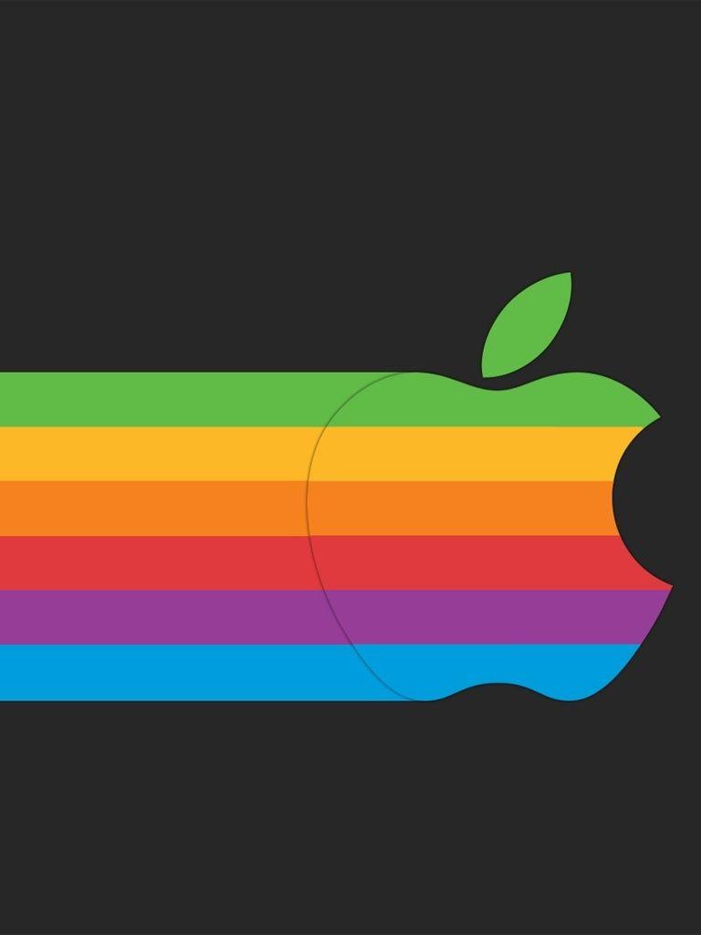 Rainbow Apple Logo iPhone Wallpapers Top Free Rainbow Apple Logo iPhone Backgrounds