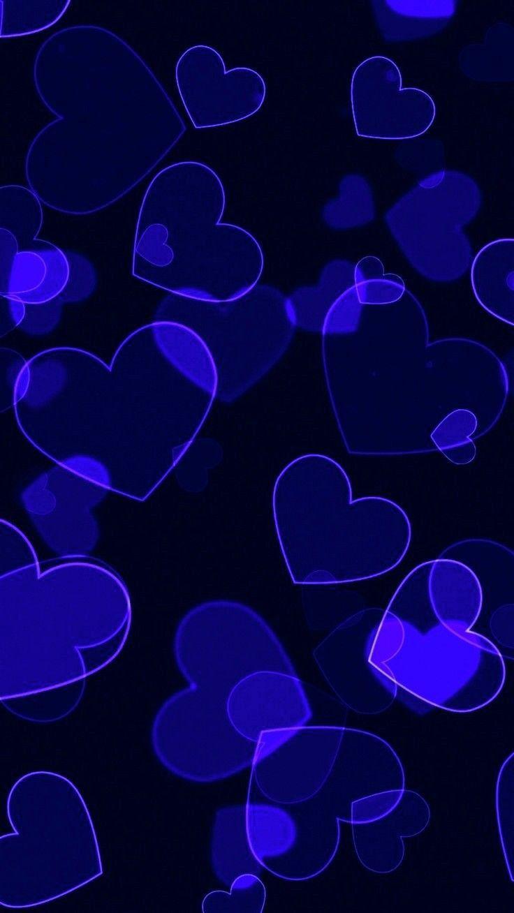 Cute Blue Hearts Wallpapers Top Free Cute Blue Hearts Backgrounds