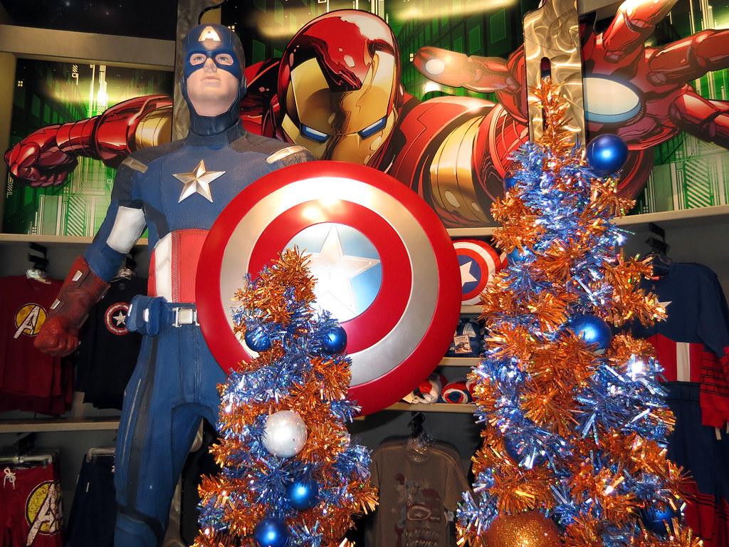 America Christmas Background Captain America Christmas Wallpapers Top Free Captain America