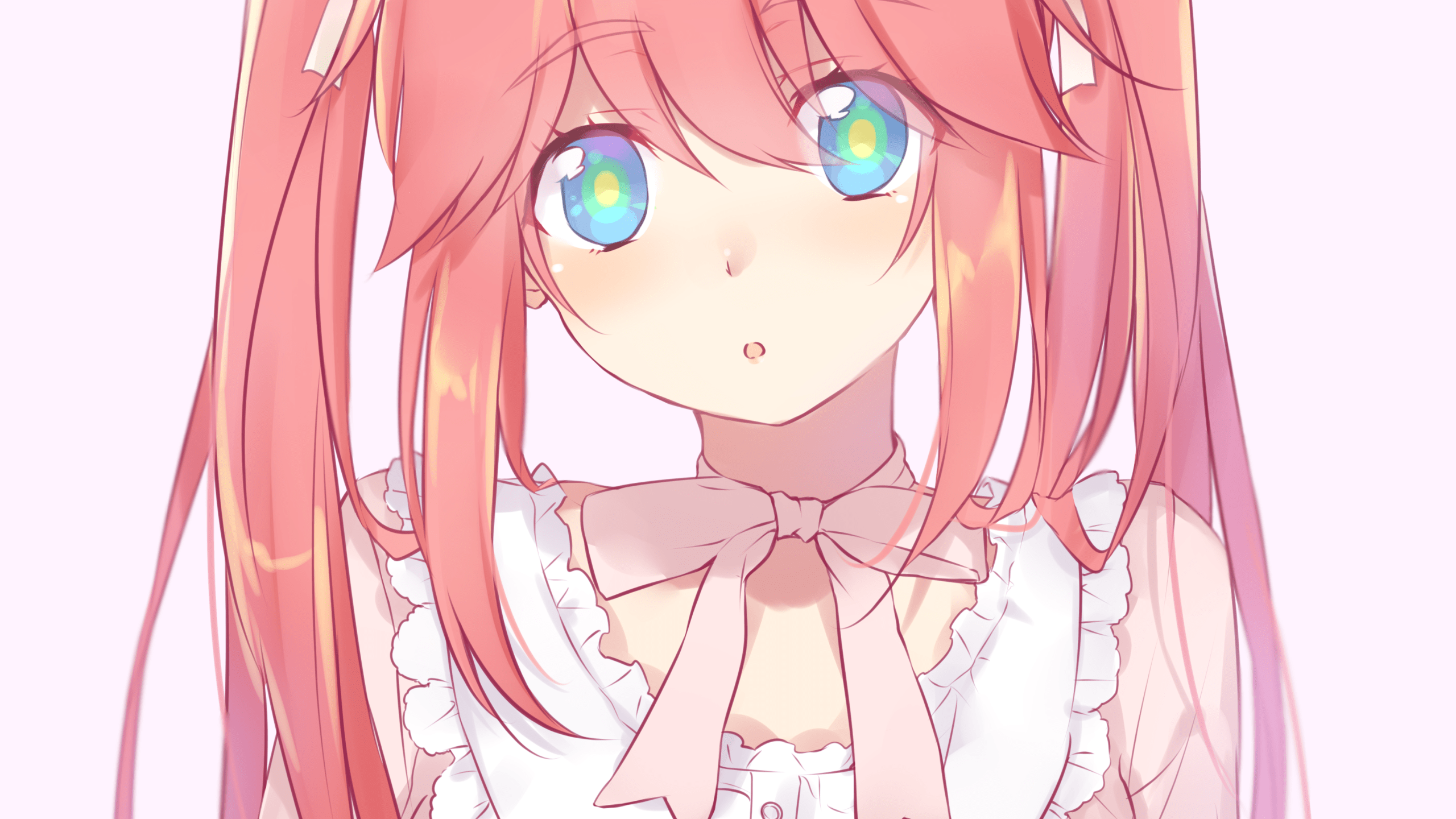 Cute Pink Anime Girl Wallpapers Top Free Cute Pink Anime Girl Backgrounds WallpaperAccess