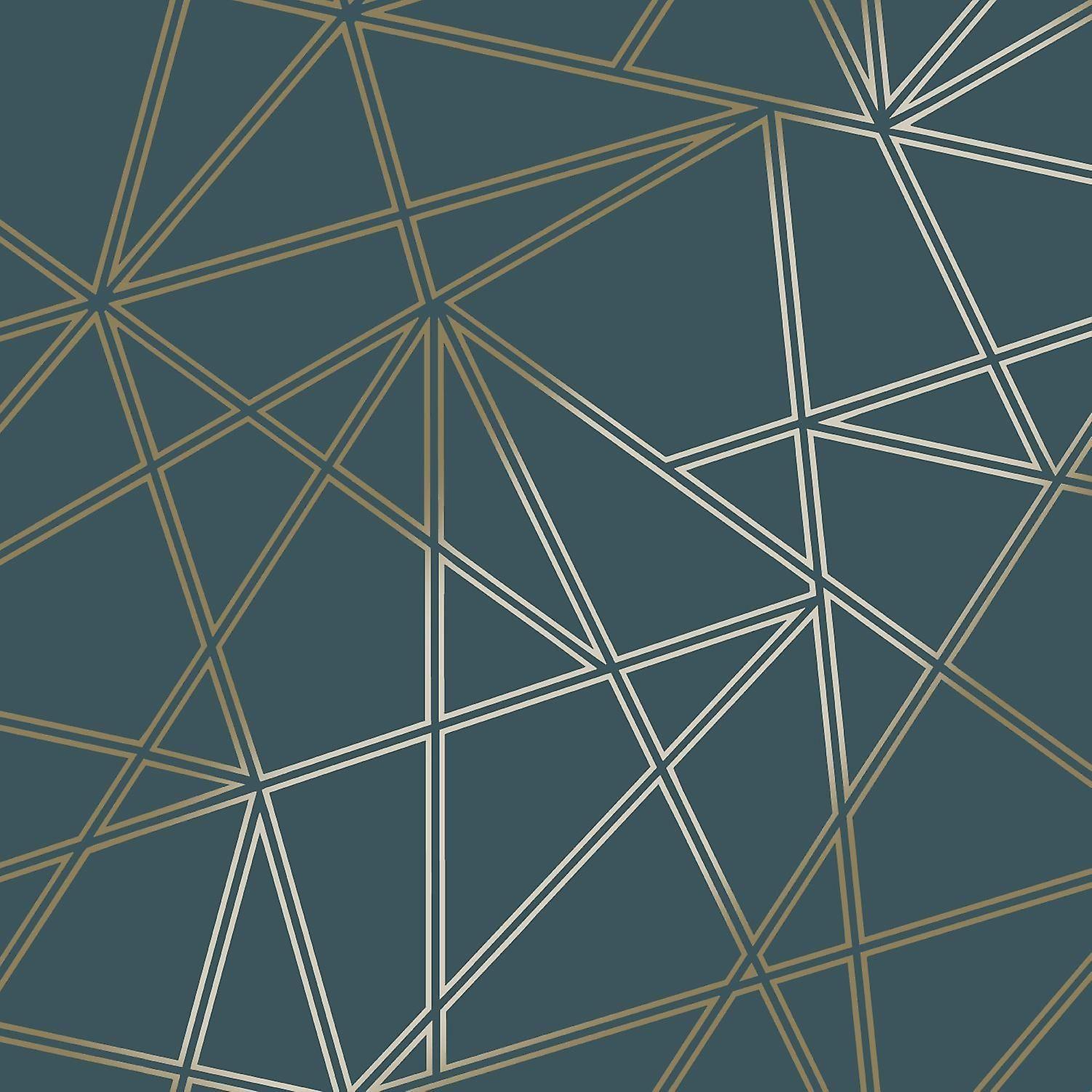 Blue and Gold Geometric Wallpapers Top Free Blue and Gold Geometric