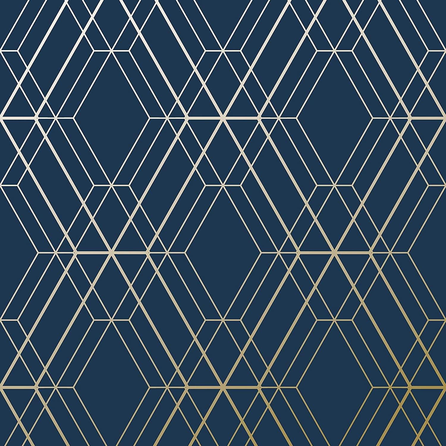 Blue and Gold Geometric Wallpapers Top Free Blue and Gold Geometric