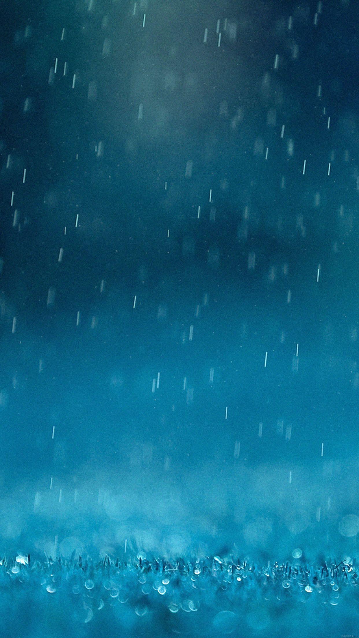 Blue Rain Wallpapers Top Free Blue Rain Backgrounds WallpaperAccess