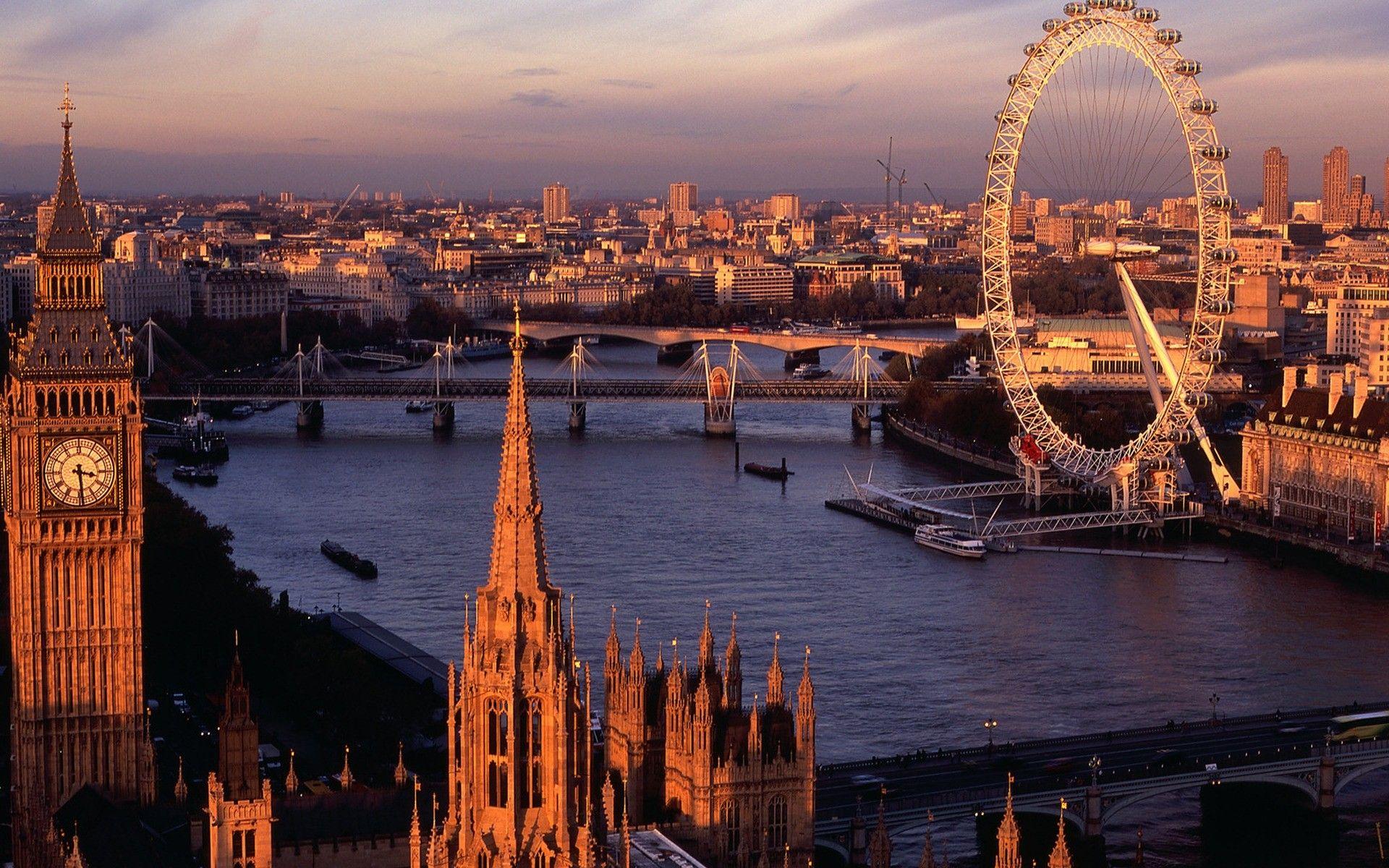 London Sunset Wallpapers Top Free London Sunset Backgrounds