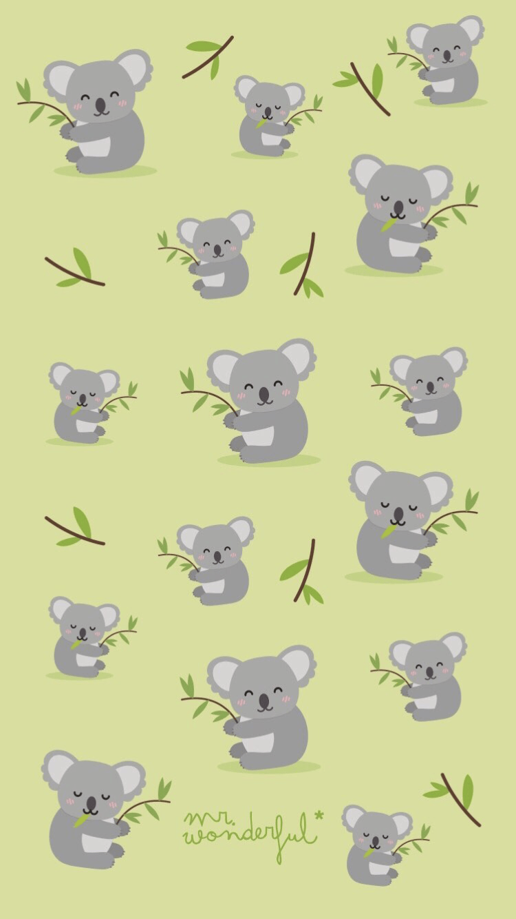 Kawaii Koala Wallpapers Top Free Kawaii Koala Backgrounds