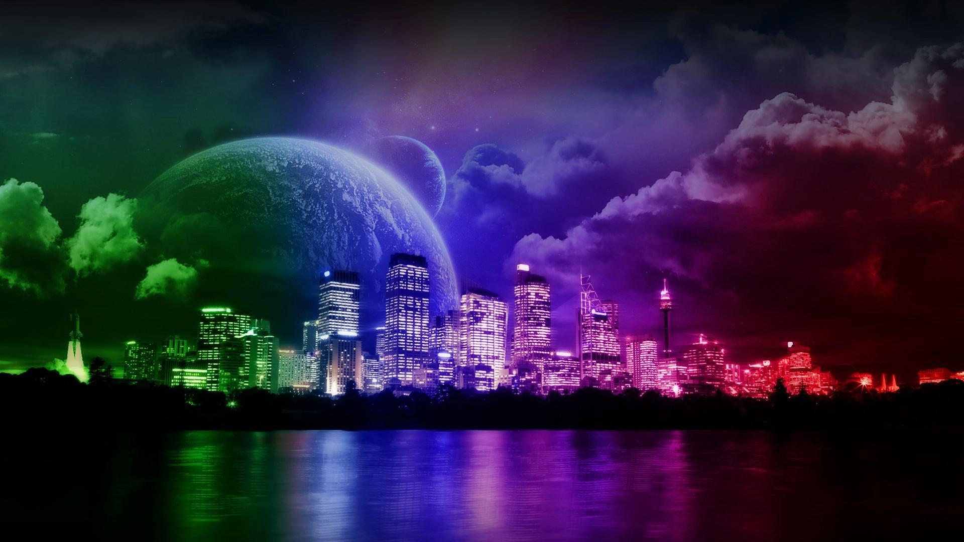 Rainbow City Wallpapers Top Free Rainbow City Backgrounds