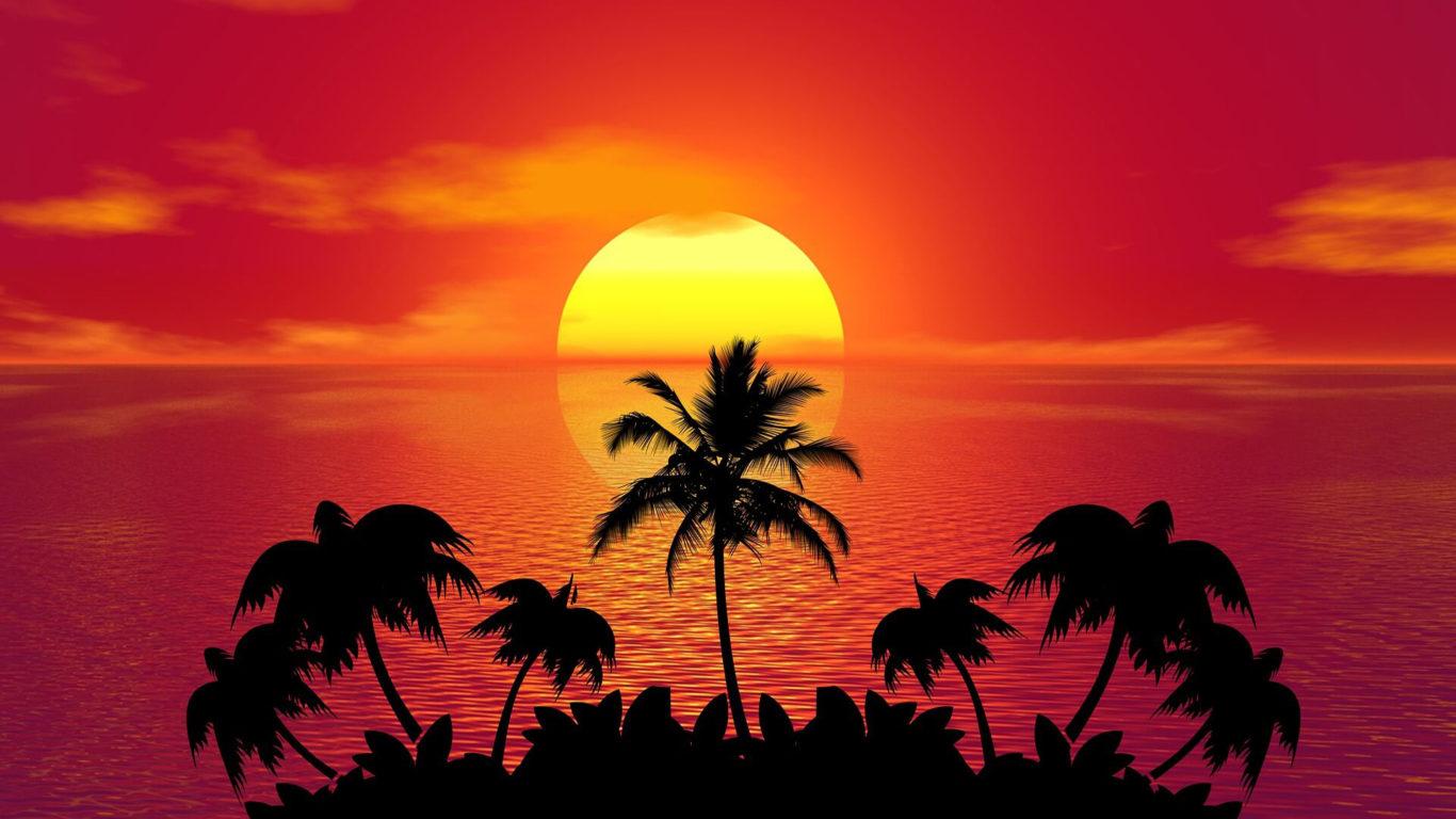 Red Sunset HD Wallpapers Top Free Red Sunset HD Backgrounds
