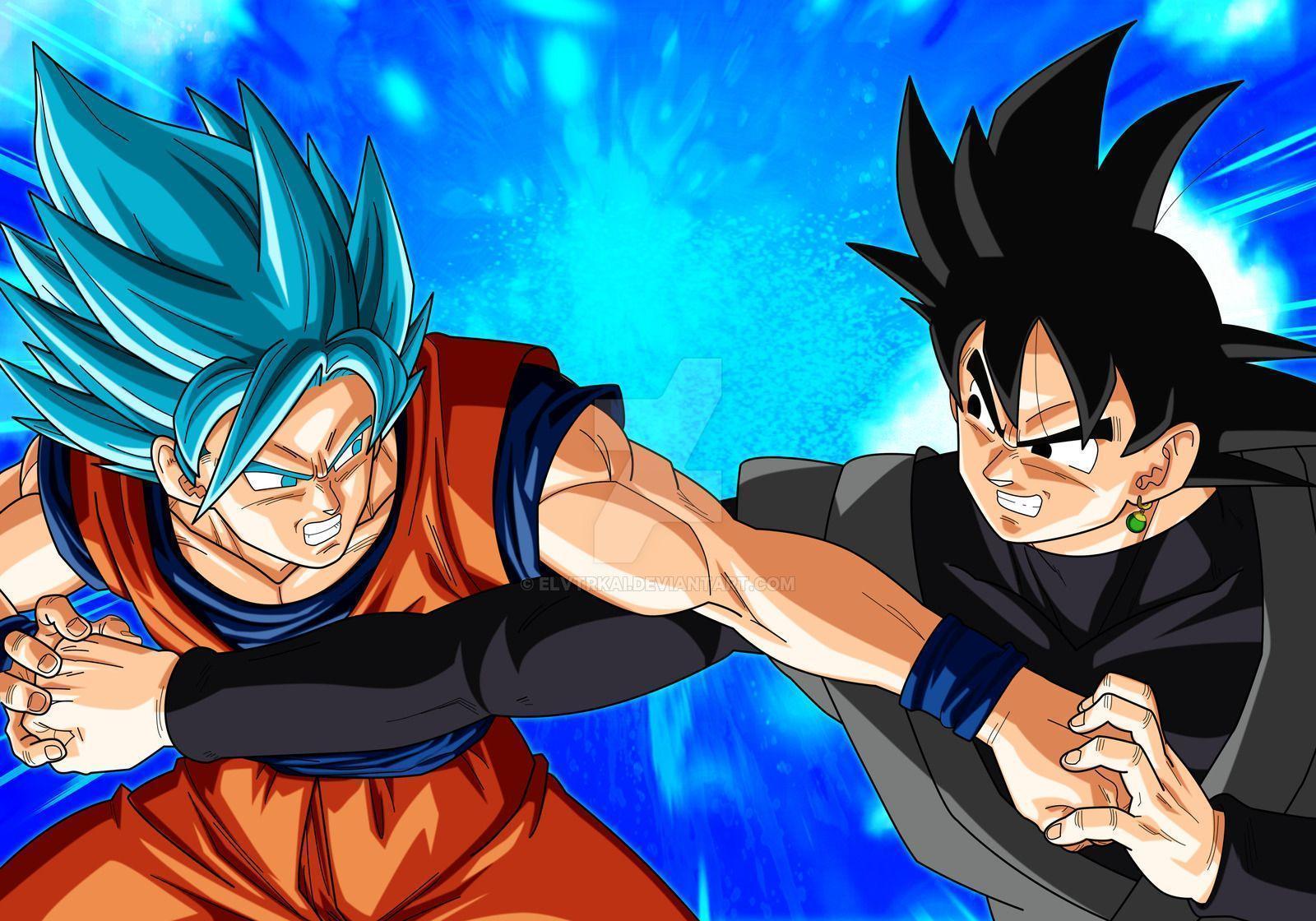 Black Goku vs Goku Wallpapers Top Free Black Goku vs