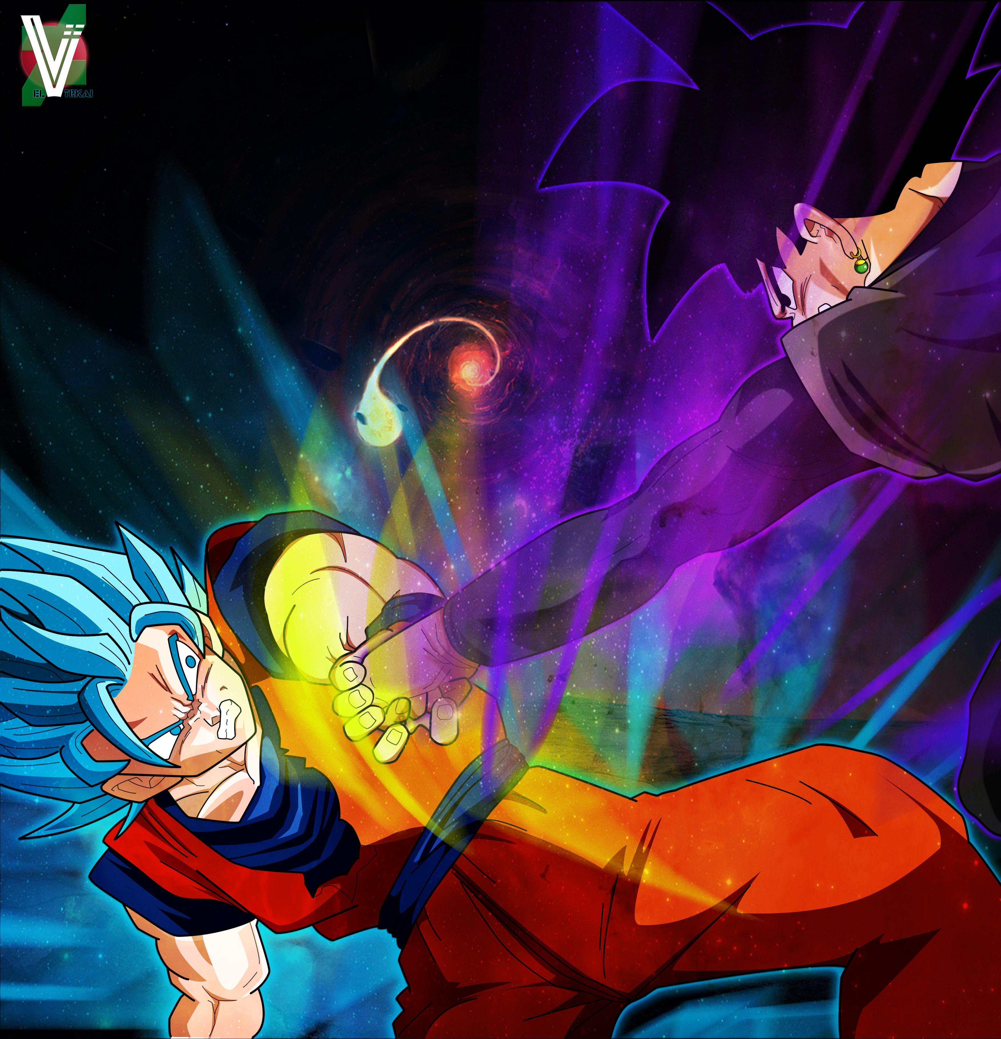 Black Goku vs Goku Wallpapers Top Free Black Goku vs