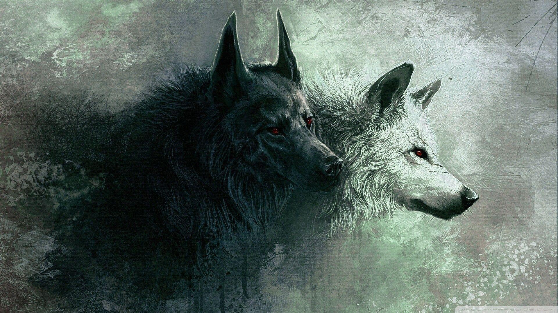 Evil Wolves Wallpapers Top Free Evil Wolves Backgrounds WallpaperAccess