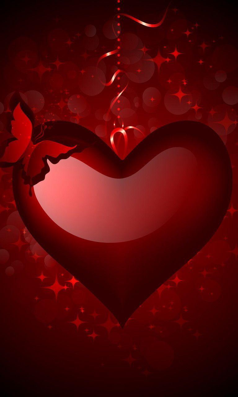 Red Love Heart Wallpapers Top Free Red Love Heart Backgrounds
