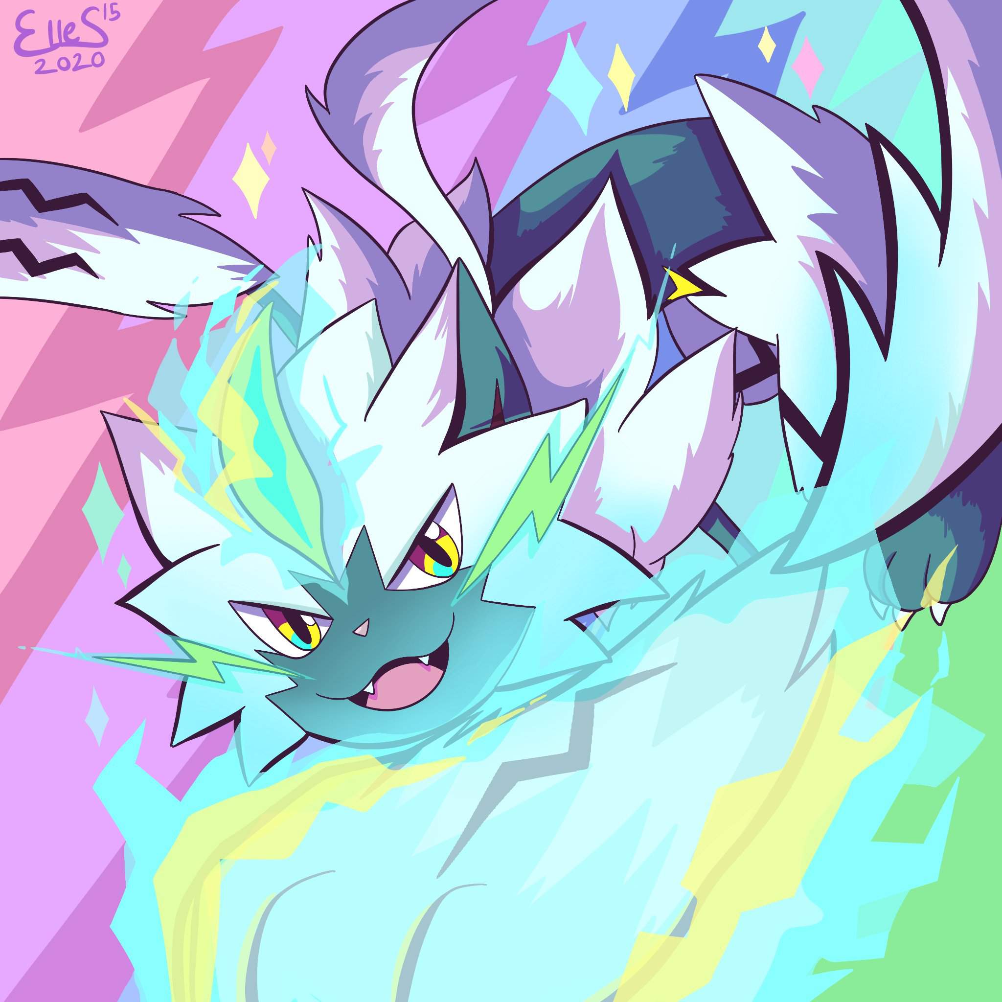 Shiny Zeraora Wallpapers Top Free Shiny Zeraora Backgrounds