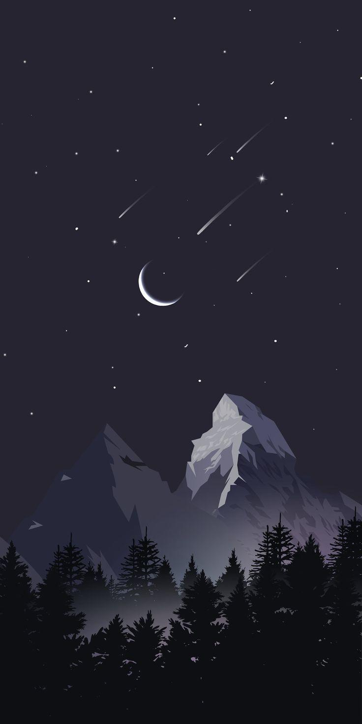 Minimalist Night Sky Wallpapers Top Free Minimalist Night Sky