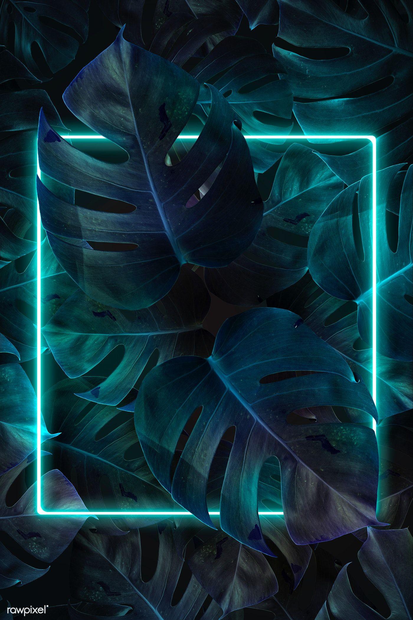 Neon Turquoise Wallpaper