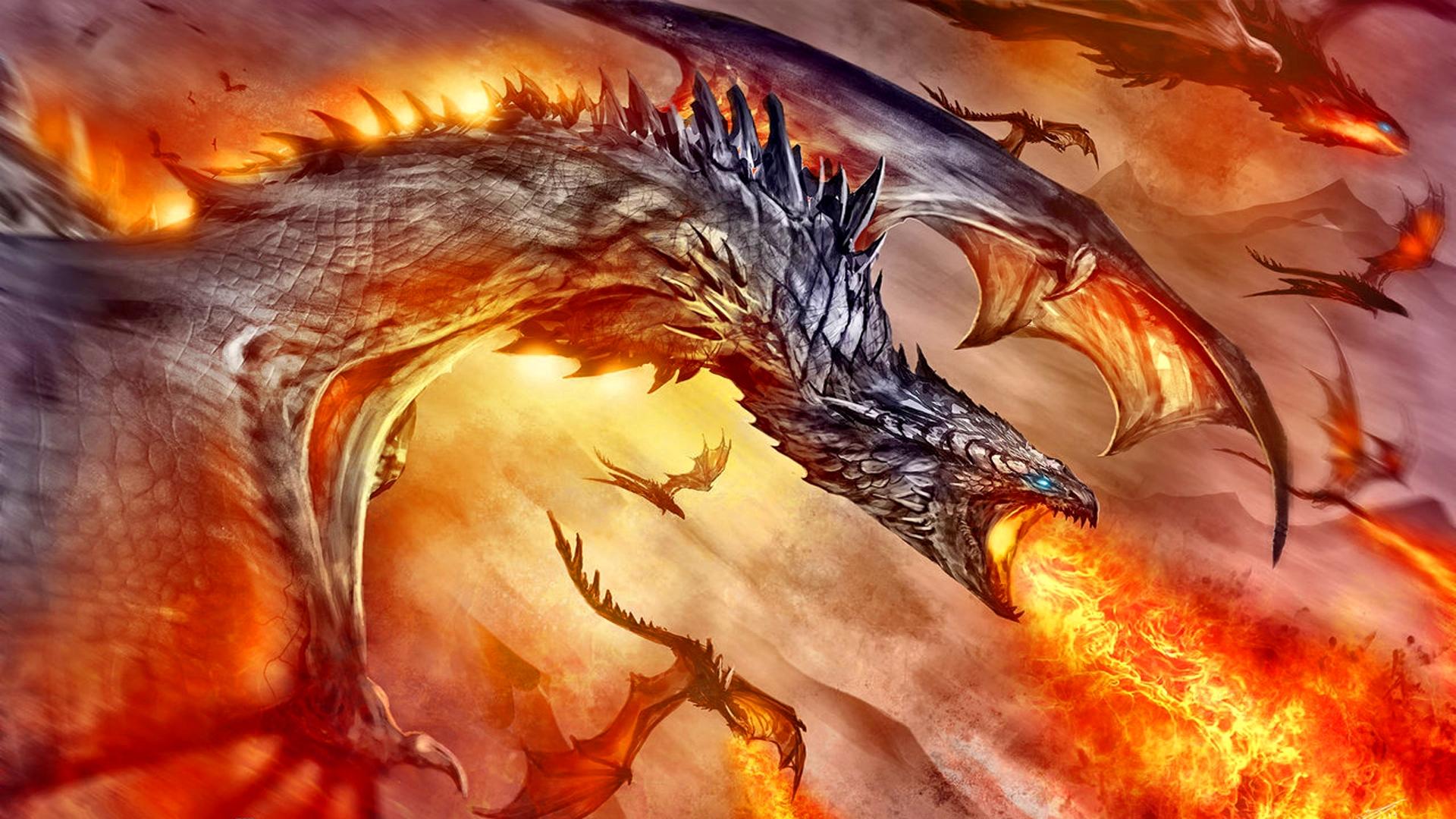 Black Fire Dragon Wallpapers Top Free Black Fire Dragon Backgrounds