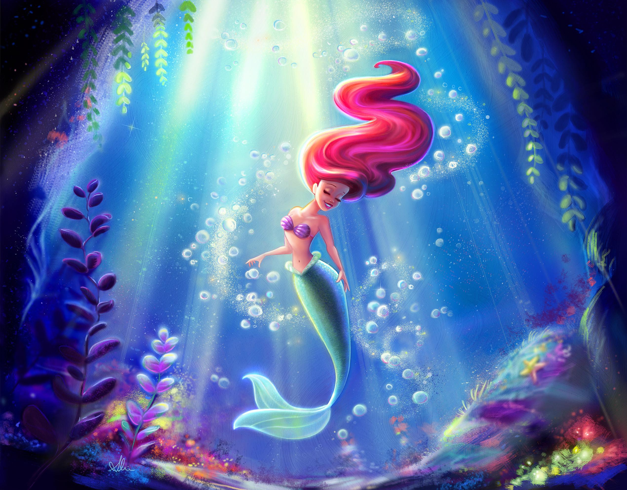 Little Mermaid HD Wallpapers Top Free Little Mermaid HD Backgrounds