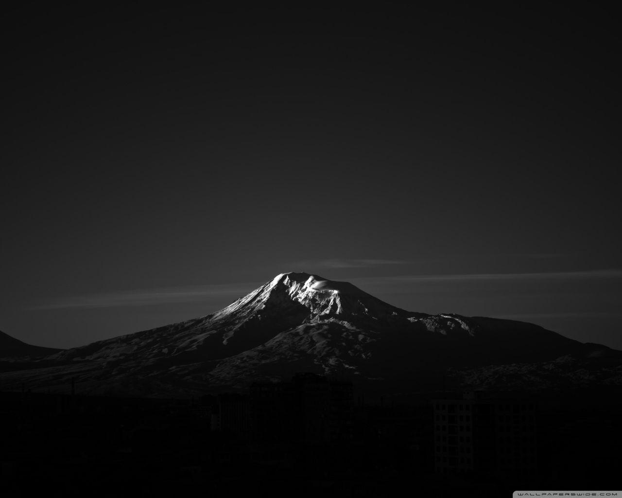 Black and White Mountain Wallpapers Top Free Black and White Mountain