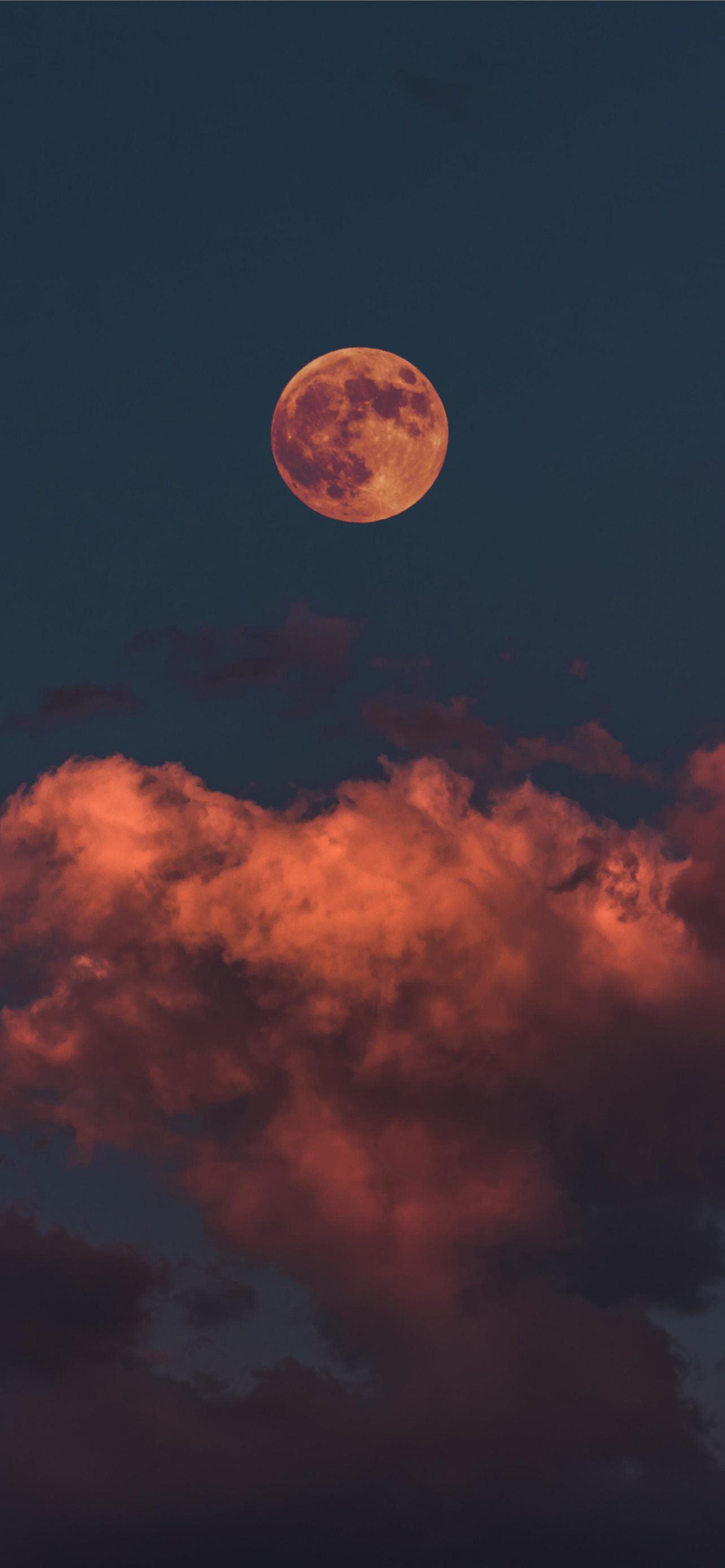 Red Moon Phone Wallpapers Top Free Red Moon Phone Backgrounds