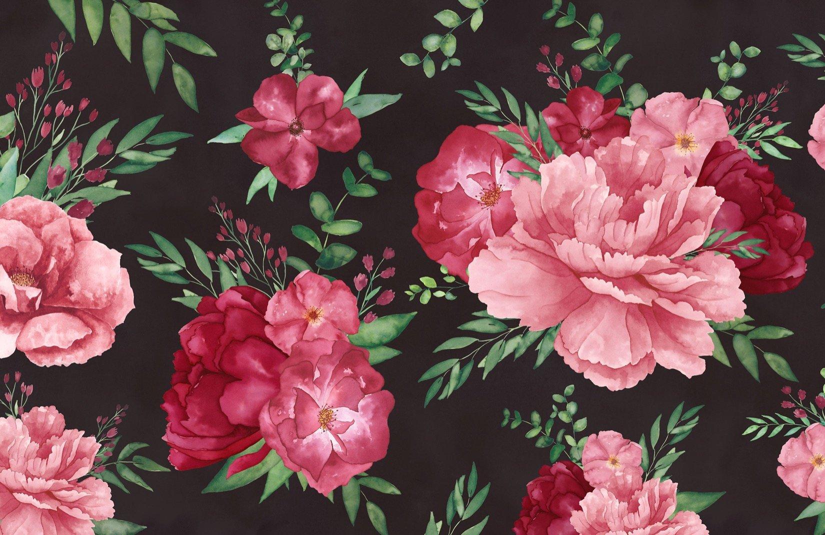 Pink Floral Pattern Wallpapers Top Free Pink Floral Pattern
