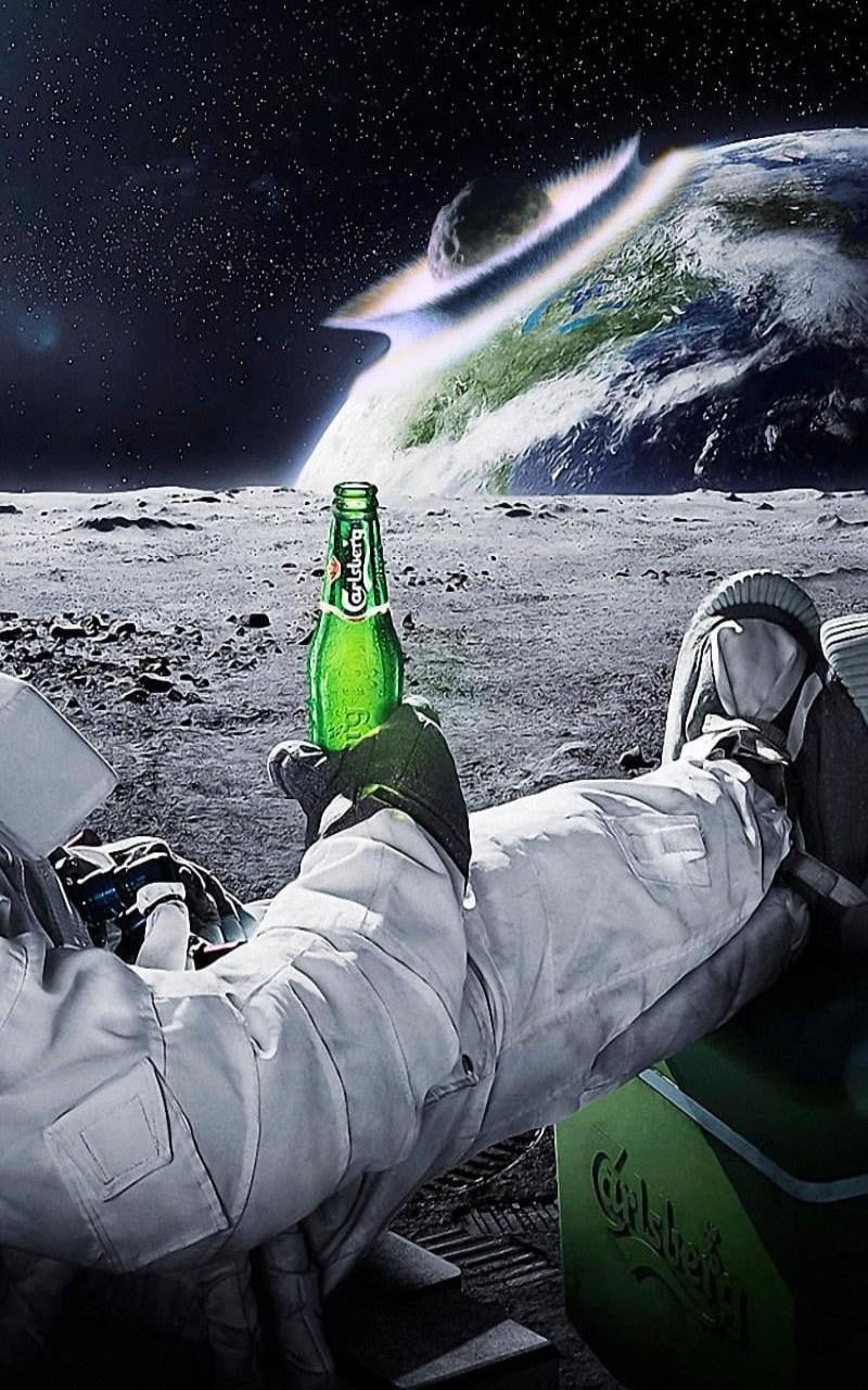 Astronaut Drinking Beer Wallpapers Top Free Astronaut Drinking Beer