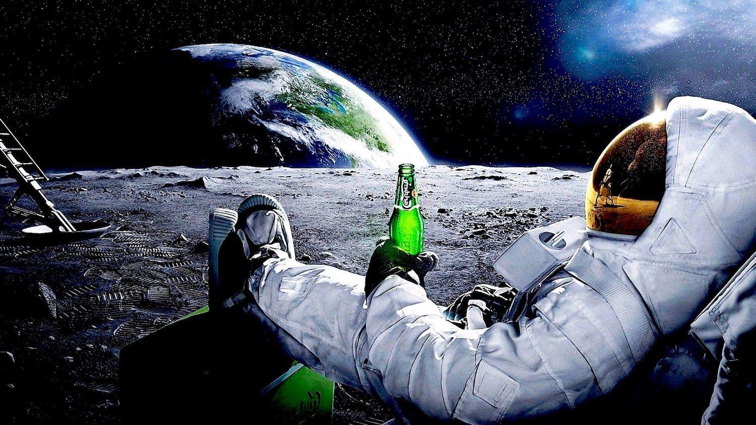 Astronaut Drinking Beer Wallpapers Top Free Astronaut Drinking Beer