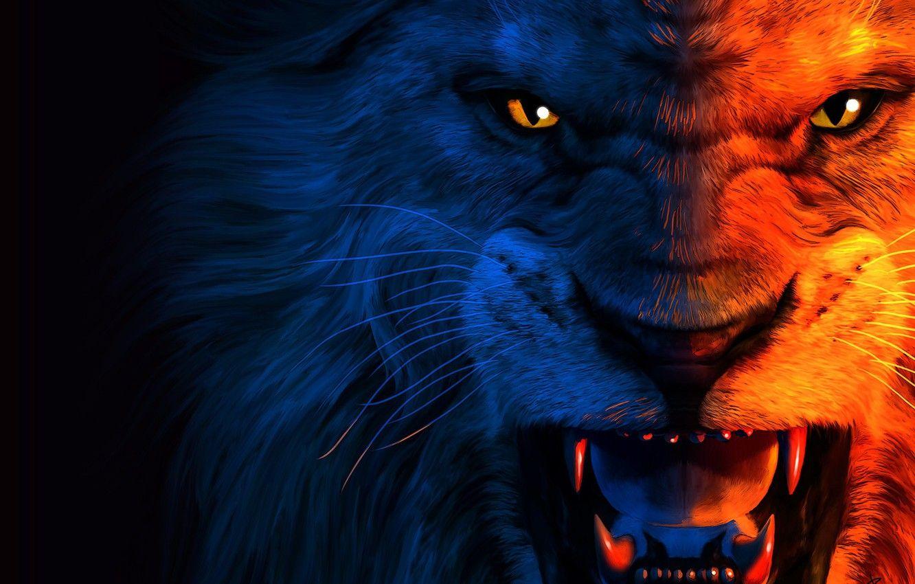 Roaring Lion Wallpaper Hd