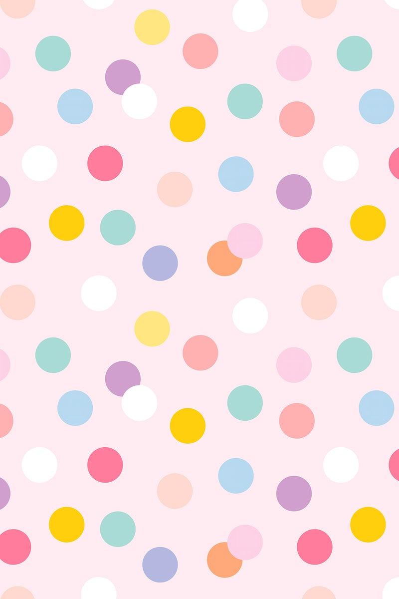 Pastel Polka Dots Wallpapers Top Free Pastel Polka Dots Backgrounds