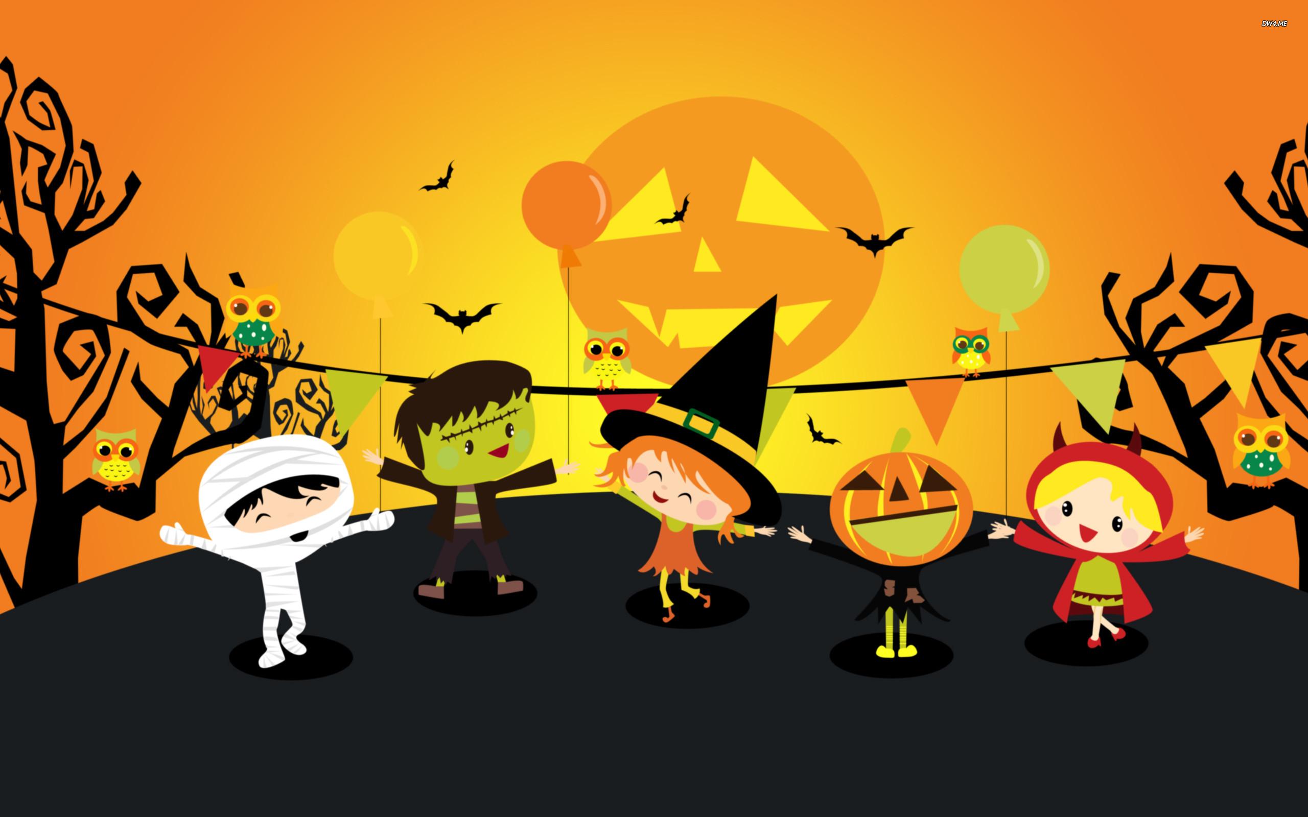 Halloween Kids Wallpapers Top Free Halloween Kids Backgrounds
