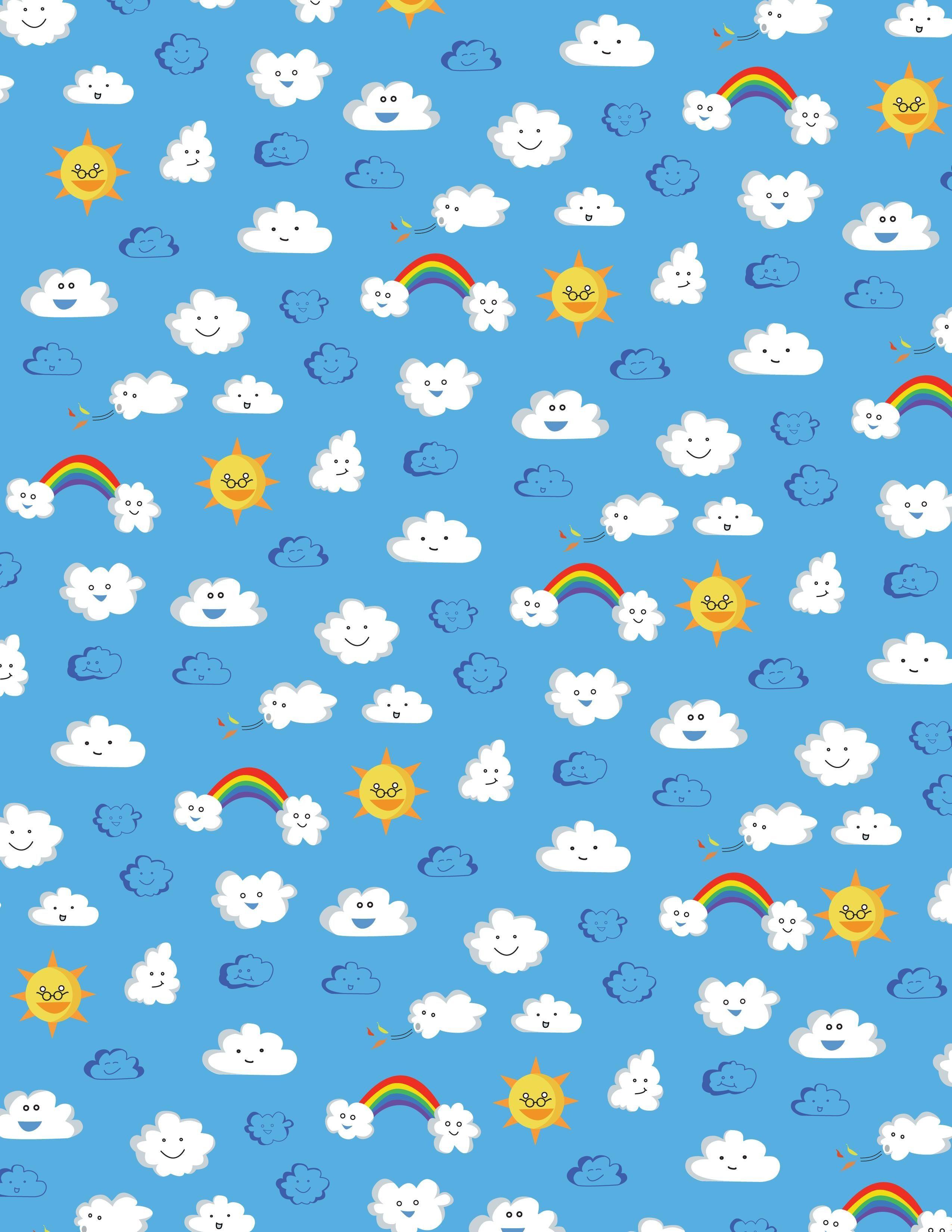 Cute Rainbow Wallpapers Top Free Cute Rainbow Backgrounds WallpaperAccess