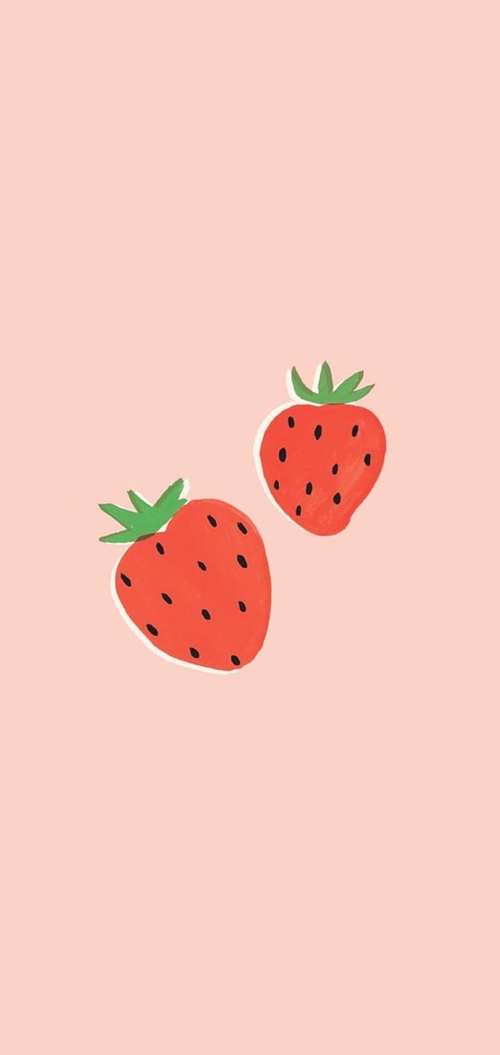 Pastel Strawberry Wallpapers Top Free Pastel Strawberry Backgrounds