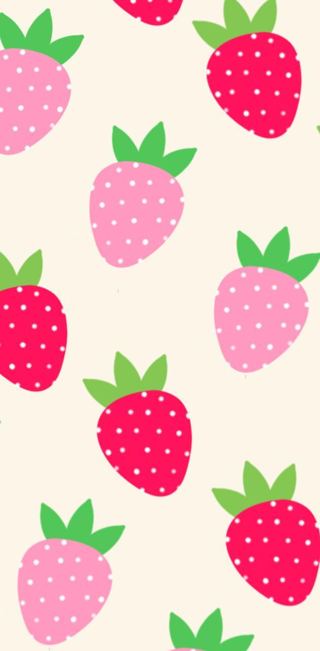 Pastel Strawberry Wallpapers Top Free Pastel Strawberry Backgrounds