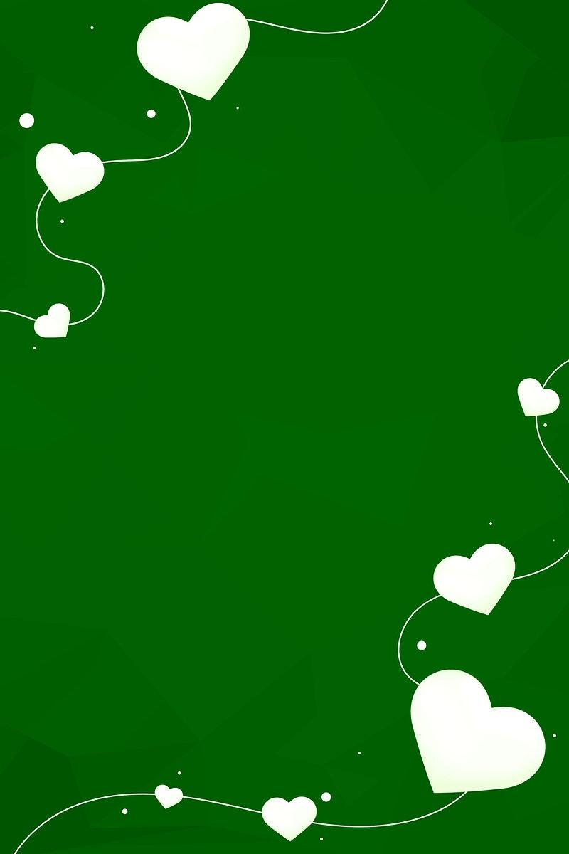 Green Heart Wallpapers Top Free Green Heart Backgrounds WallpaperAccess
