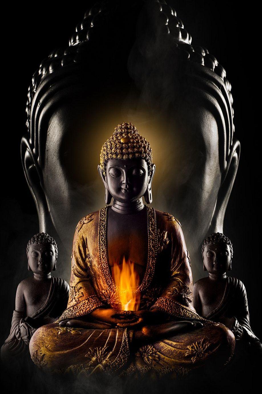 Black and Gold Buddha Wallpapers Top Free Black and Gold Buddha