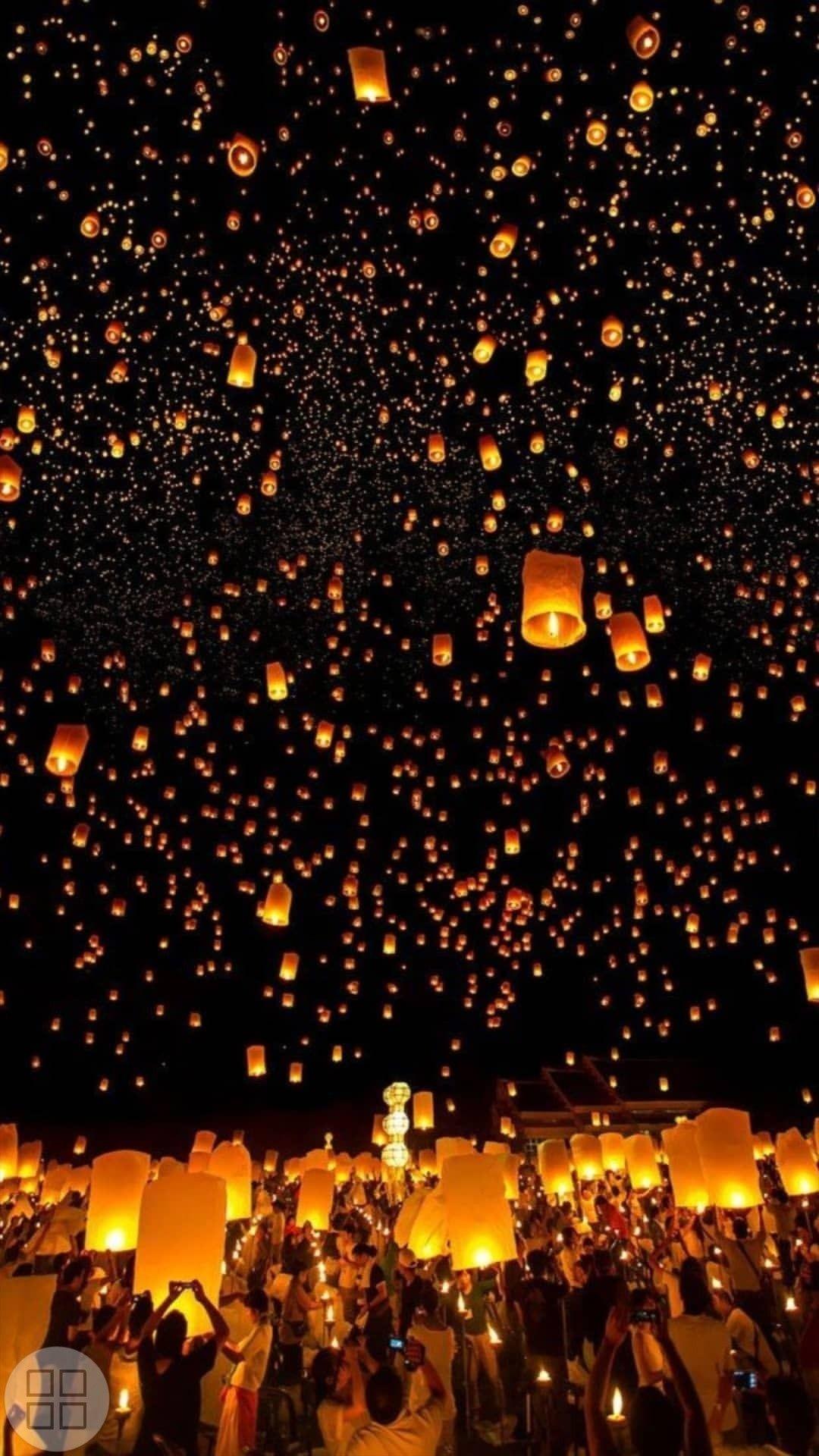 Flying Lantern Wallpapers Top Free Flying Lantern Backgrounds